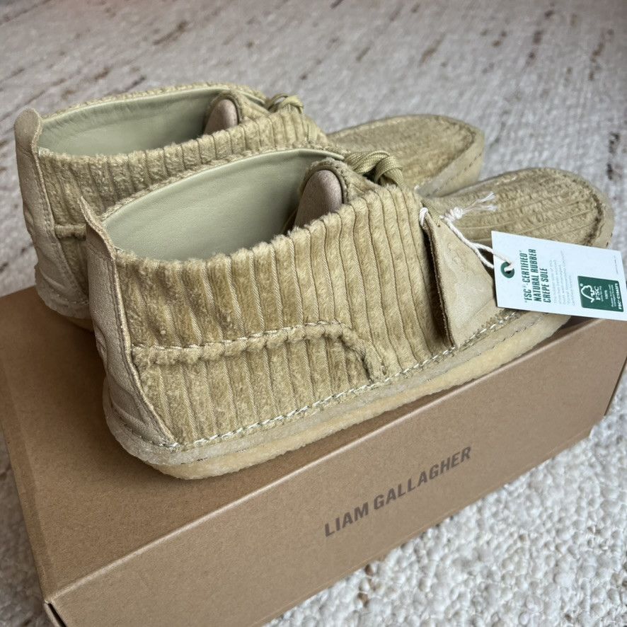 Clarks Clarks Liam Gallagher LG Collab Desert Rain Shoes Wallabees Size US 9 / EU 42 - 9 Thumbnail