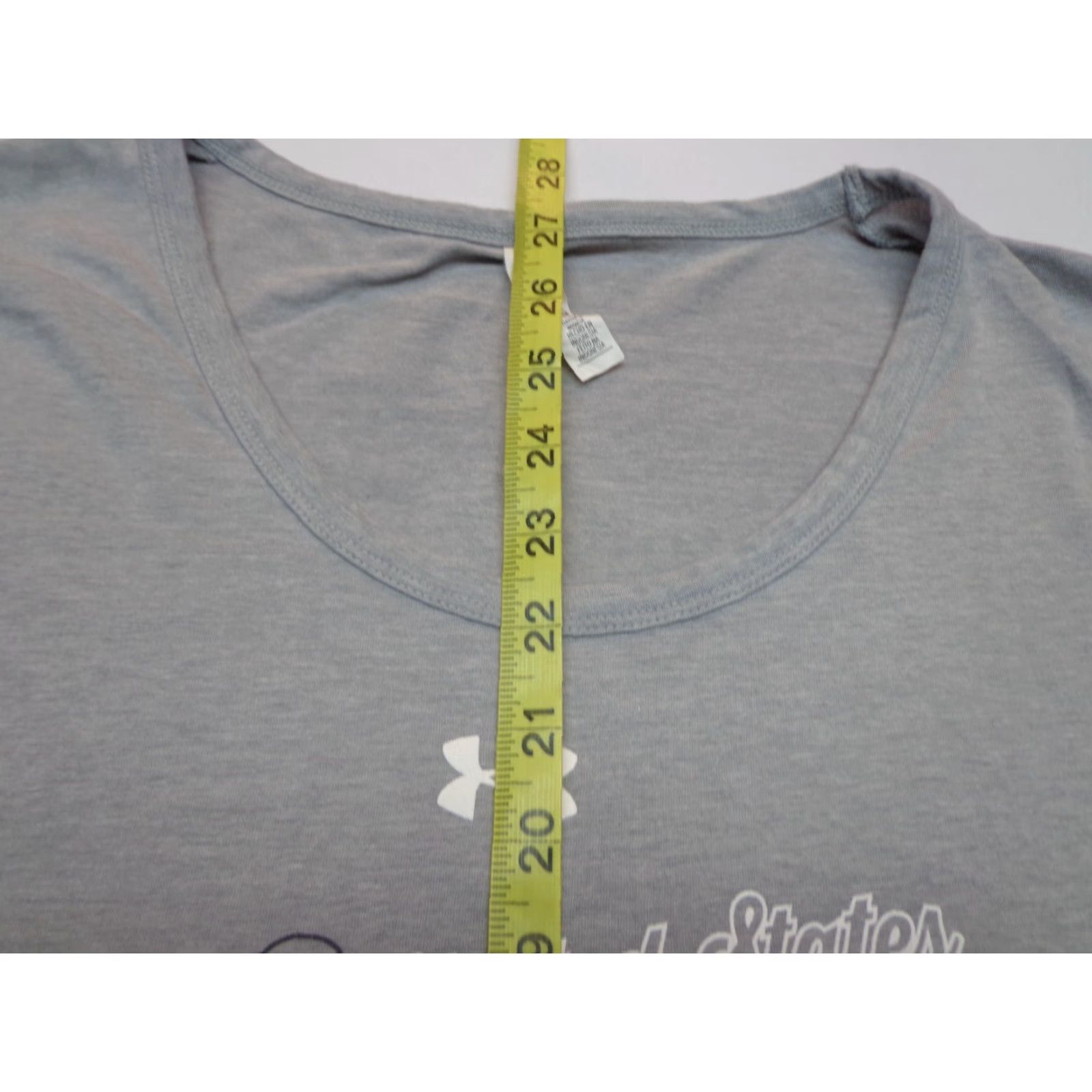 Under Armour Under Armour HeatGear Army T-Shirt Women’s XL Gray Loose Size XL / US 12-14 / IT 48-50 - 5 Thumbnail