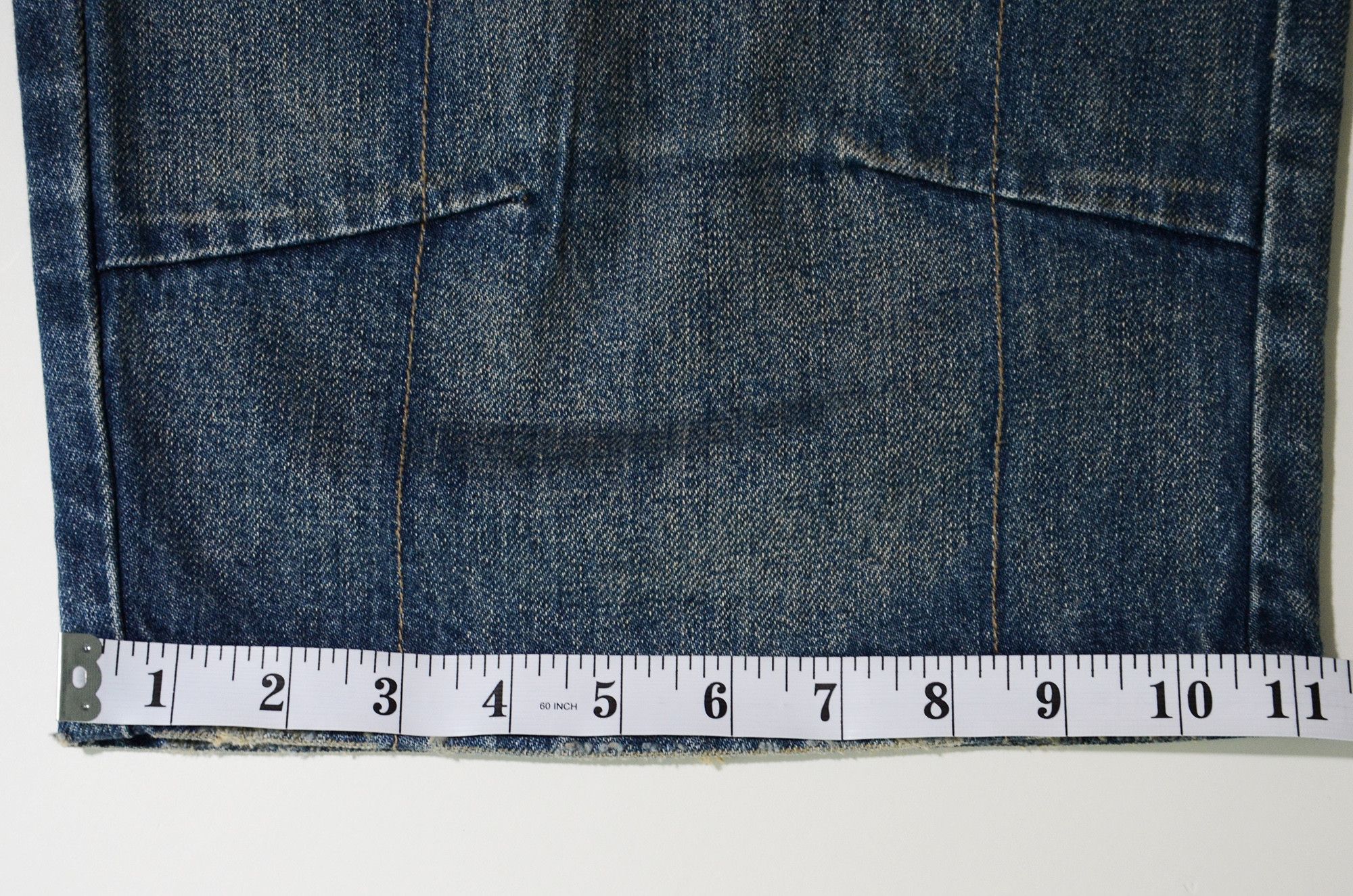 Marithe + Francois Girbaud M+FG Jorts W34 Sample item Rare Design 2006 Carft Size US 34 / EU 50 - 17 Thumbnail