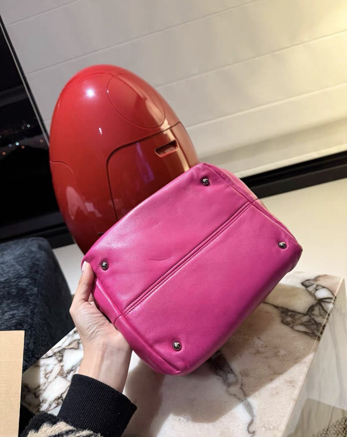 Loewe Loewe Vintage Lock Bucket Bag J36 Size ONE SIZE - 5 Thumbnail
