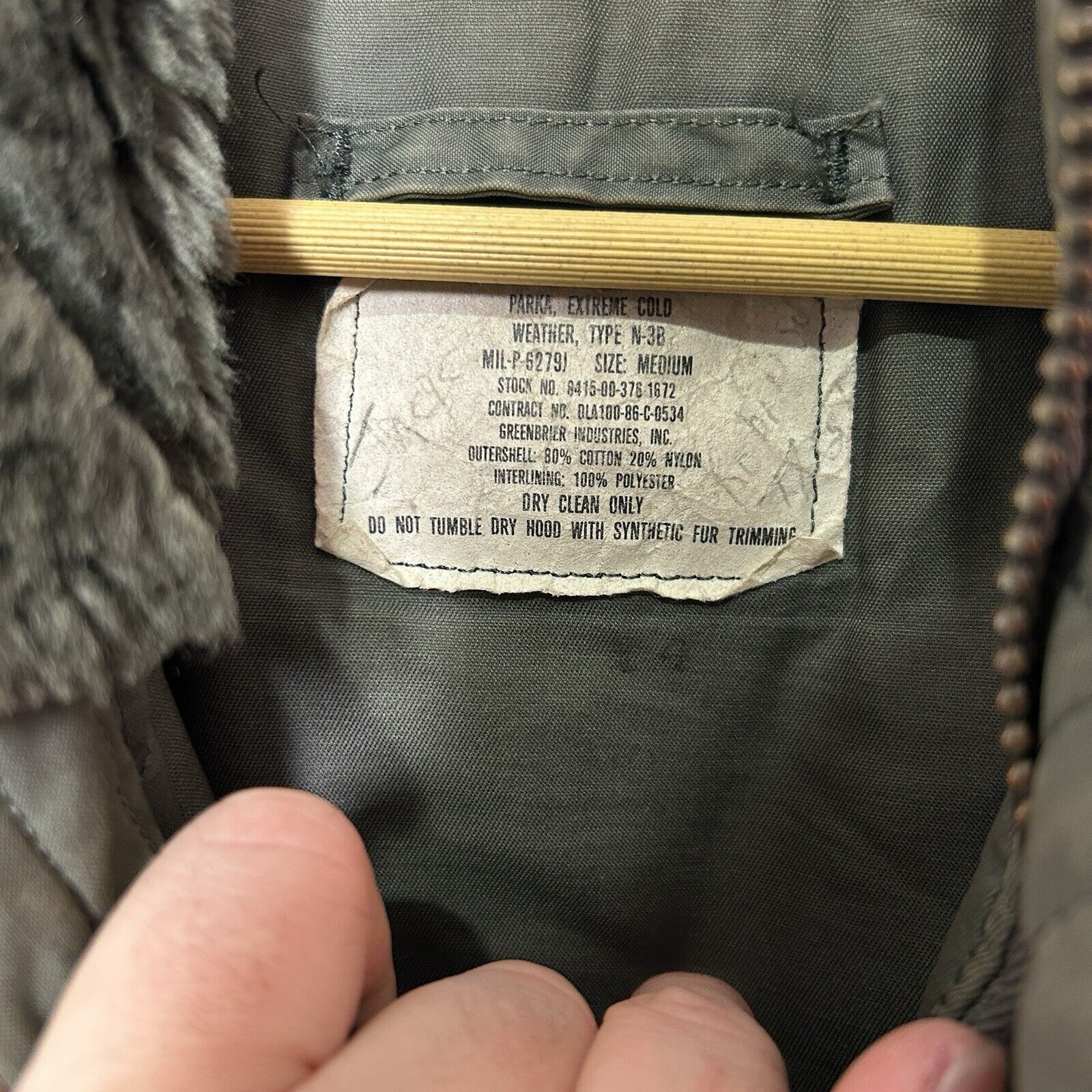 Other Greenbrier Industries N-3B USAF Extreme Cold Weather Parka Size US M / EU 48-50 / 2 - 3 Thumbnail