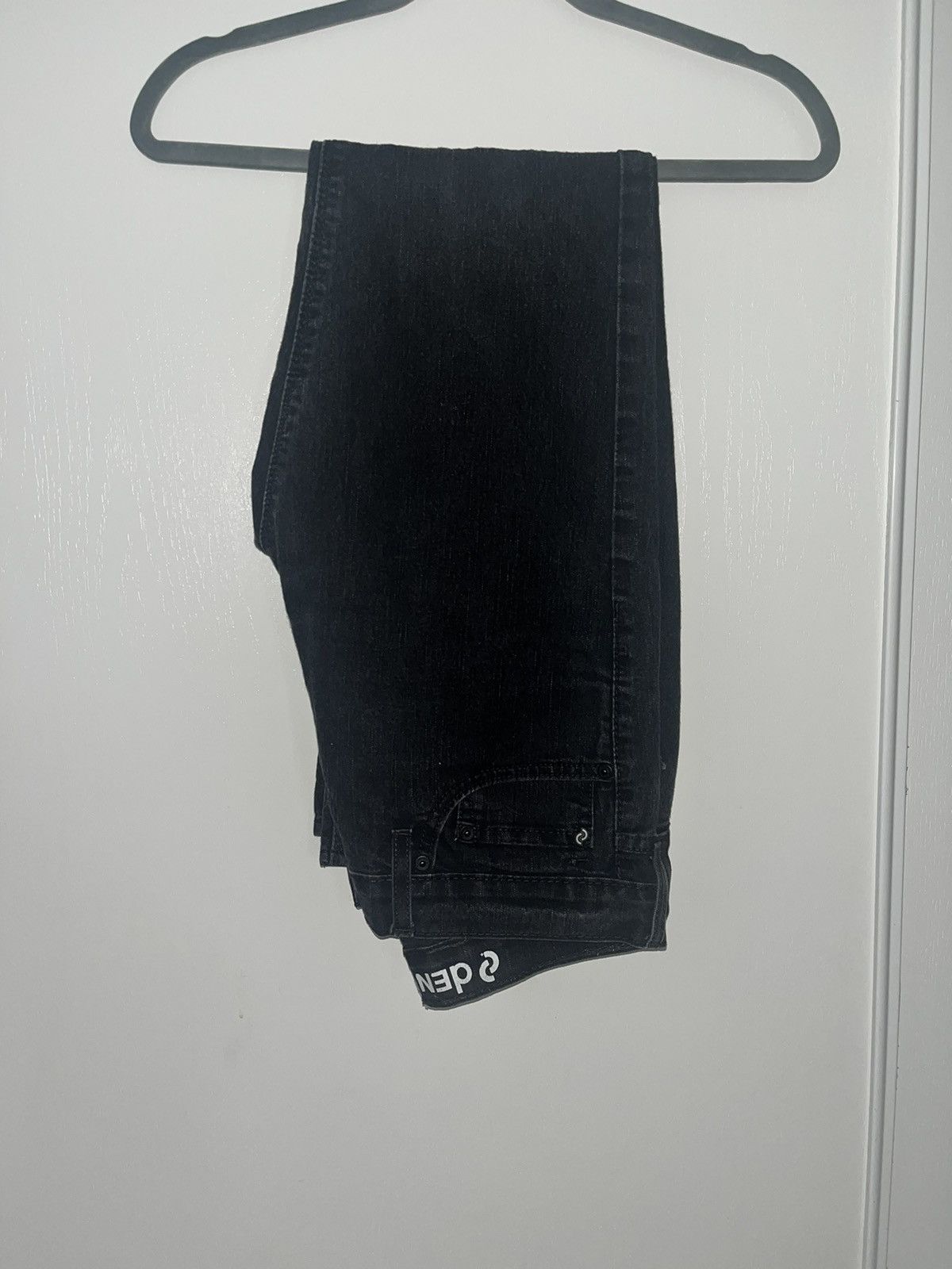 Denizen × Levi's × Vintage Denizen by Levi’s Skinny Fit 216 Black Denime Size US 31 - 7 Thumbnail