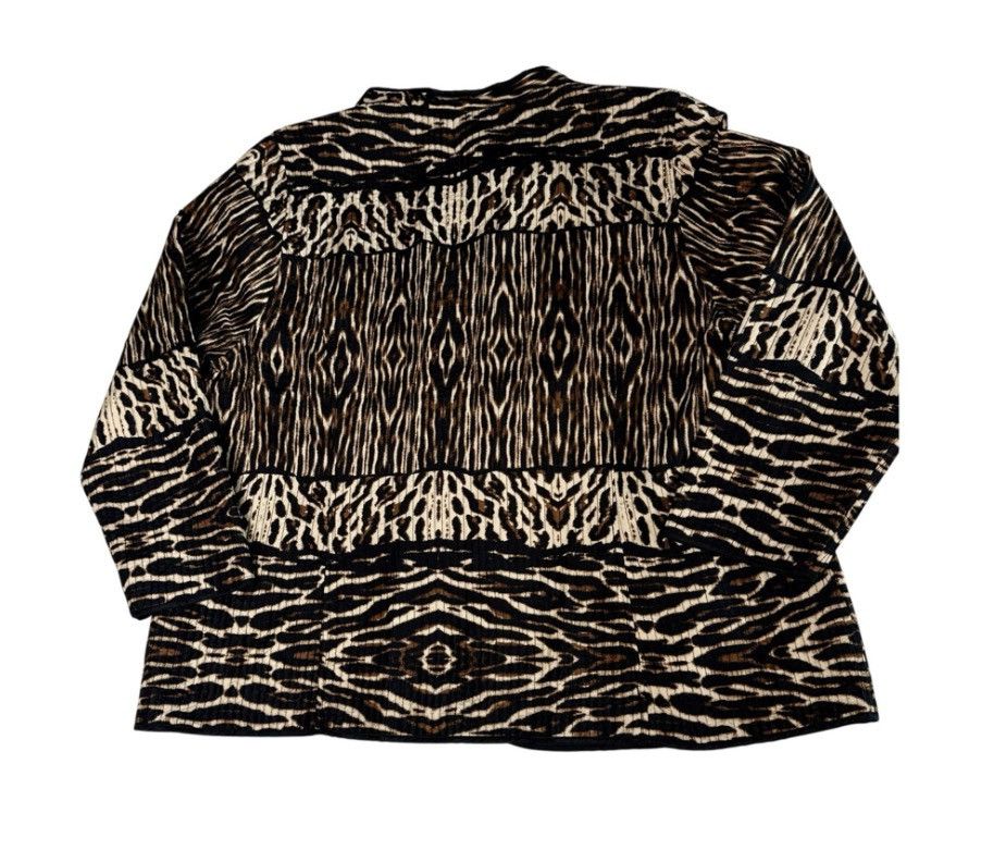 Other Catherines Reversible Quilted Jacket Animal Print Size 2X Size XXL / US 16-18 / IT 52-54 - 2 Thumbnail