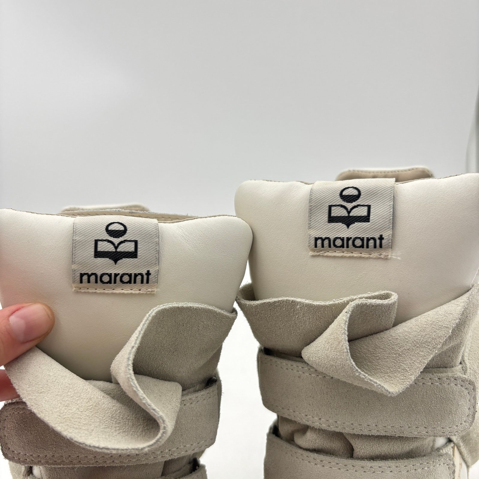 Isabel Marant Isabel Marant Balskee Suede Leather Wedge Sneakers Womens 38 Size US 8 / IT 38 - 9 Thumbnail