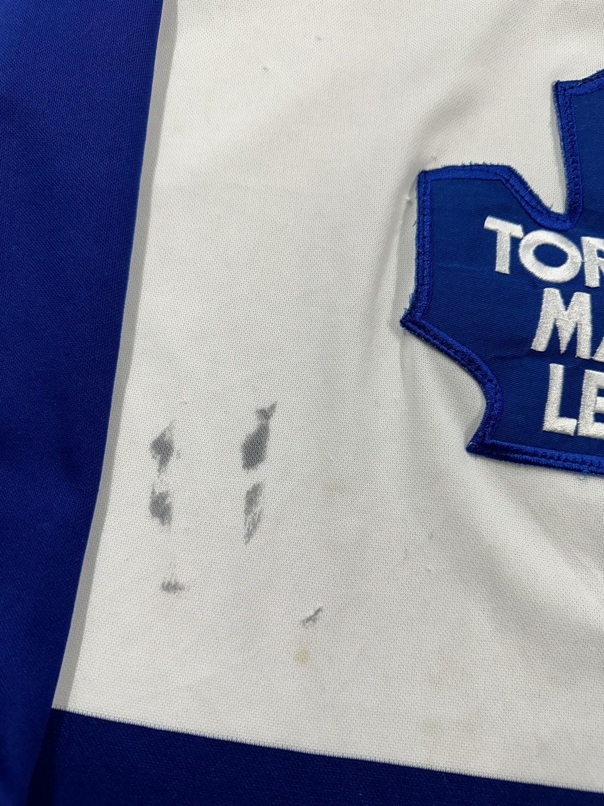 Ccm Vintage 90s CCM Toronto Maple Leafs Hockey Jersey Size US L / EU 52-54 / 3 - 5 Thumbnail