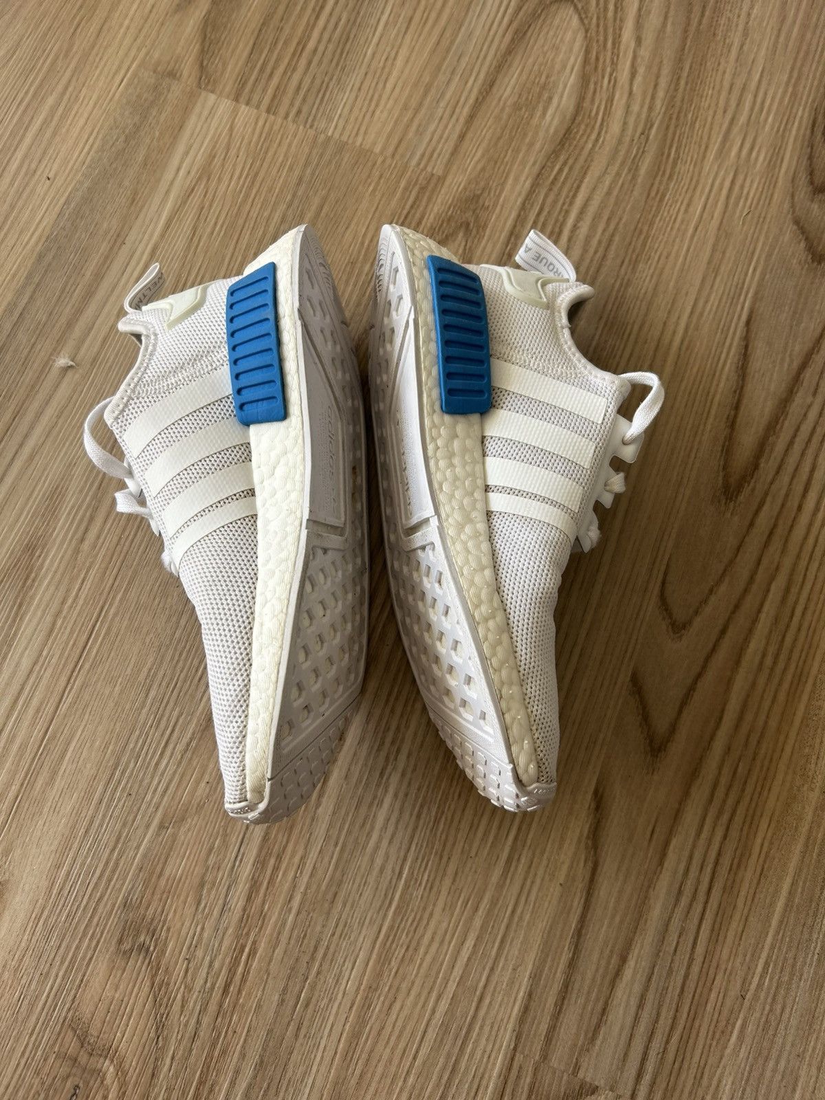 Adidas Adidas NMD Boost Blue White Size US 6.5 / IT 36.5 - 3 Thumbnail