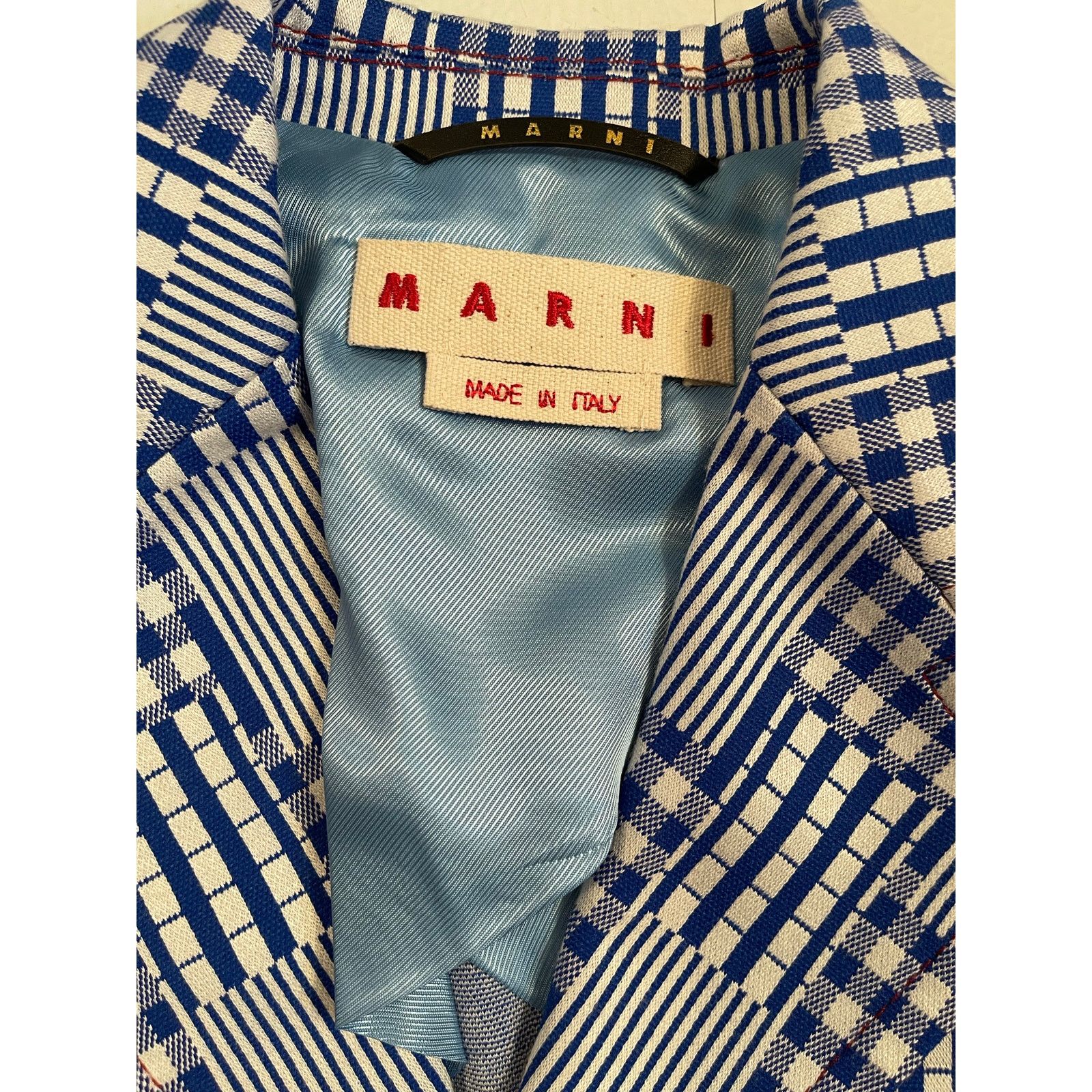 Marni Marni Blazer in Bluette, Size: 36 IT, NWT MSRP $2,600 Size XS / US 0-2 / IT 36-38 - 13 Thumbnail