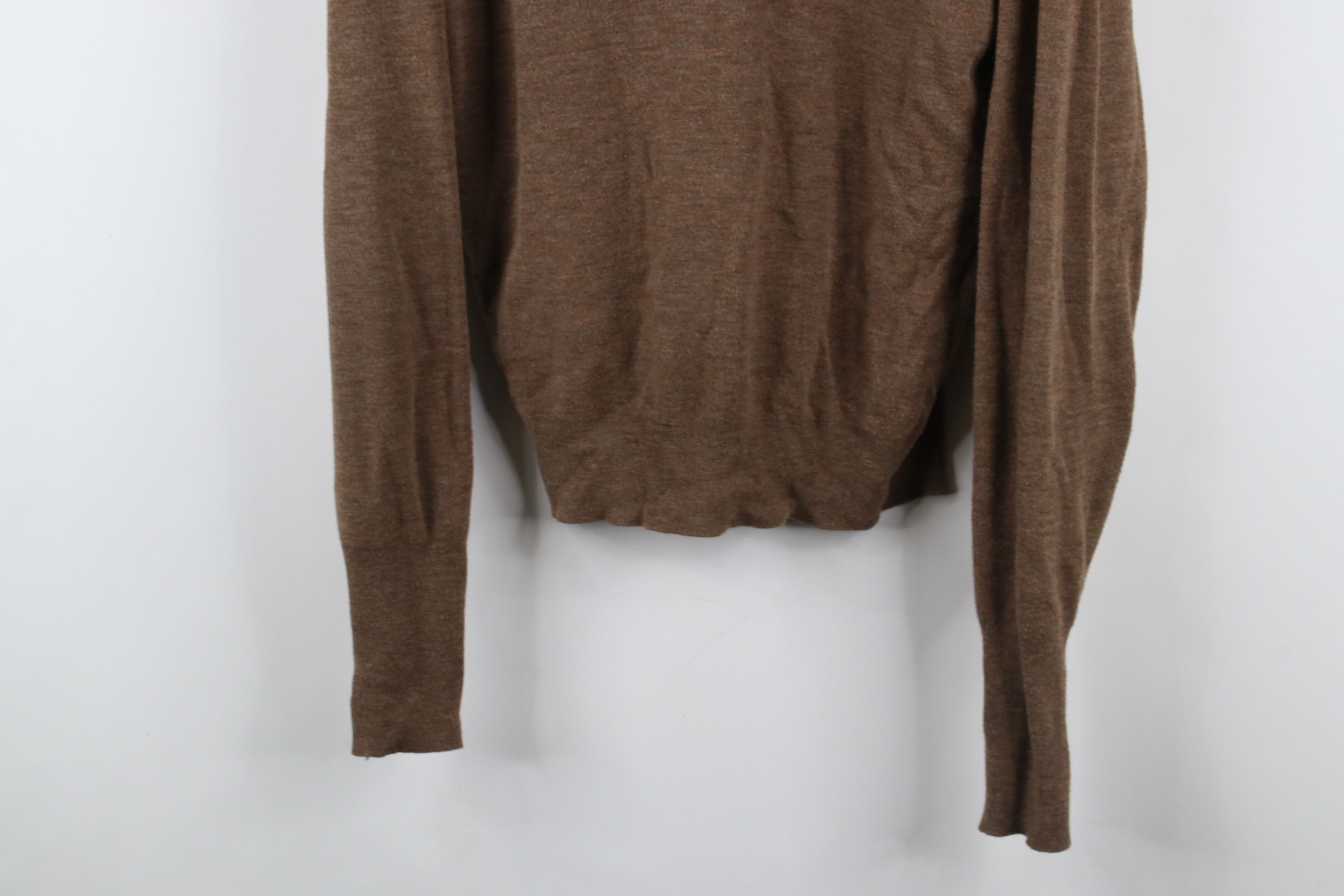 Vintage Vintage 70s Streetwear Equestrian V-Neck Sweater Brown USA Size US M / EU 48-50 / 2 - 3 Thumbnail