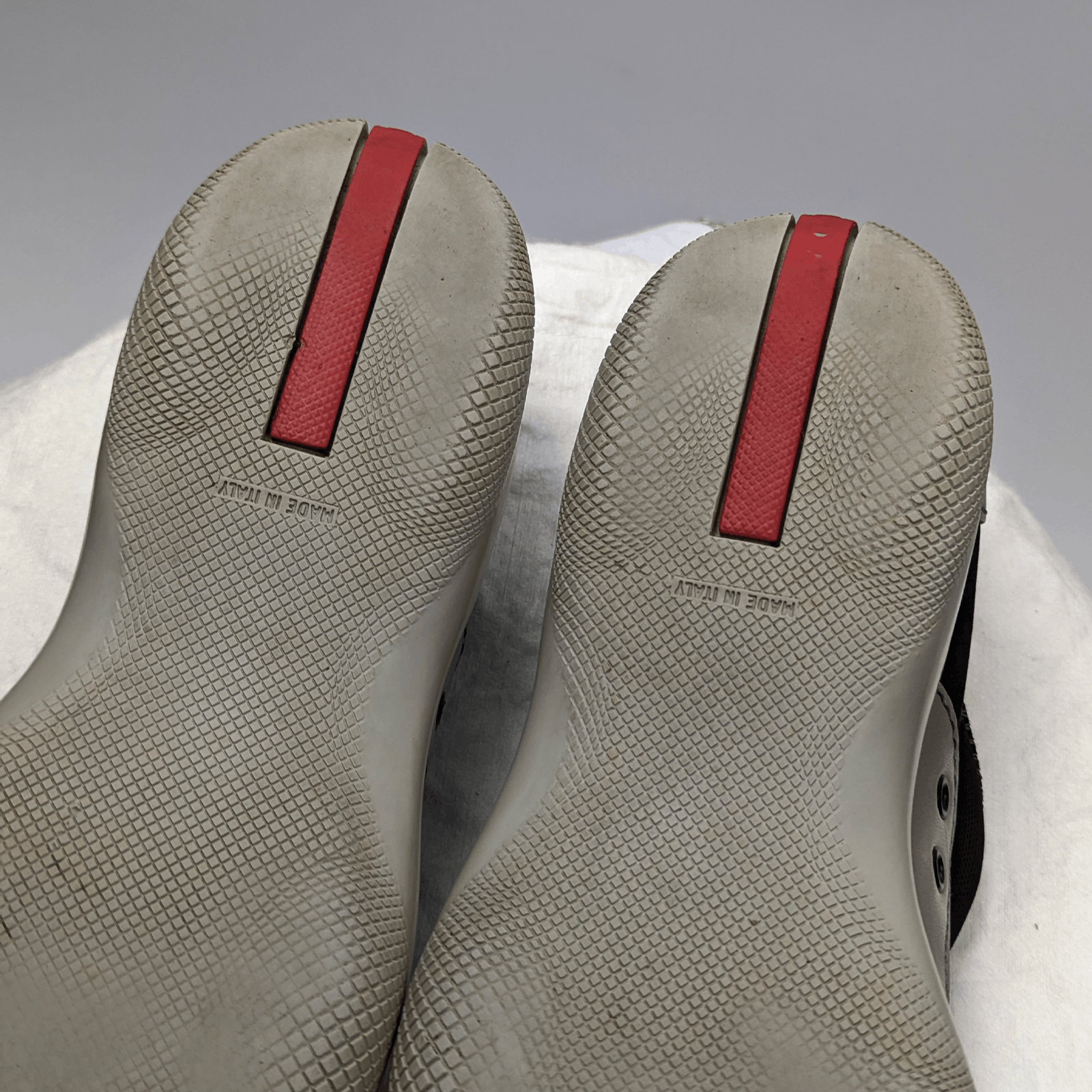 Prada Prada Americas Cup Vintage Red Tab Y2K 2000s SlipOn Low Size US 5 / IT 35 - 7 Thumbnail