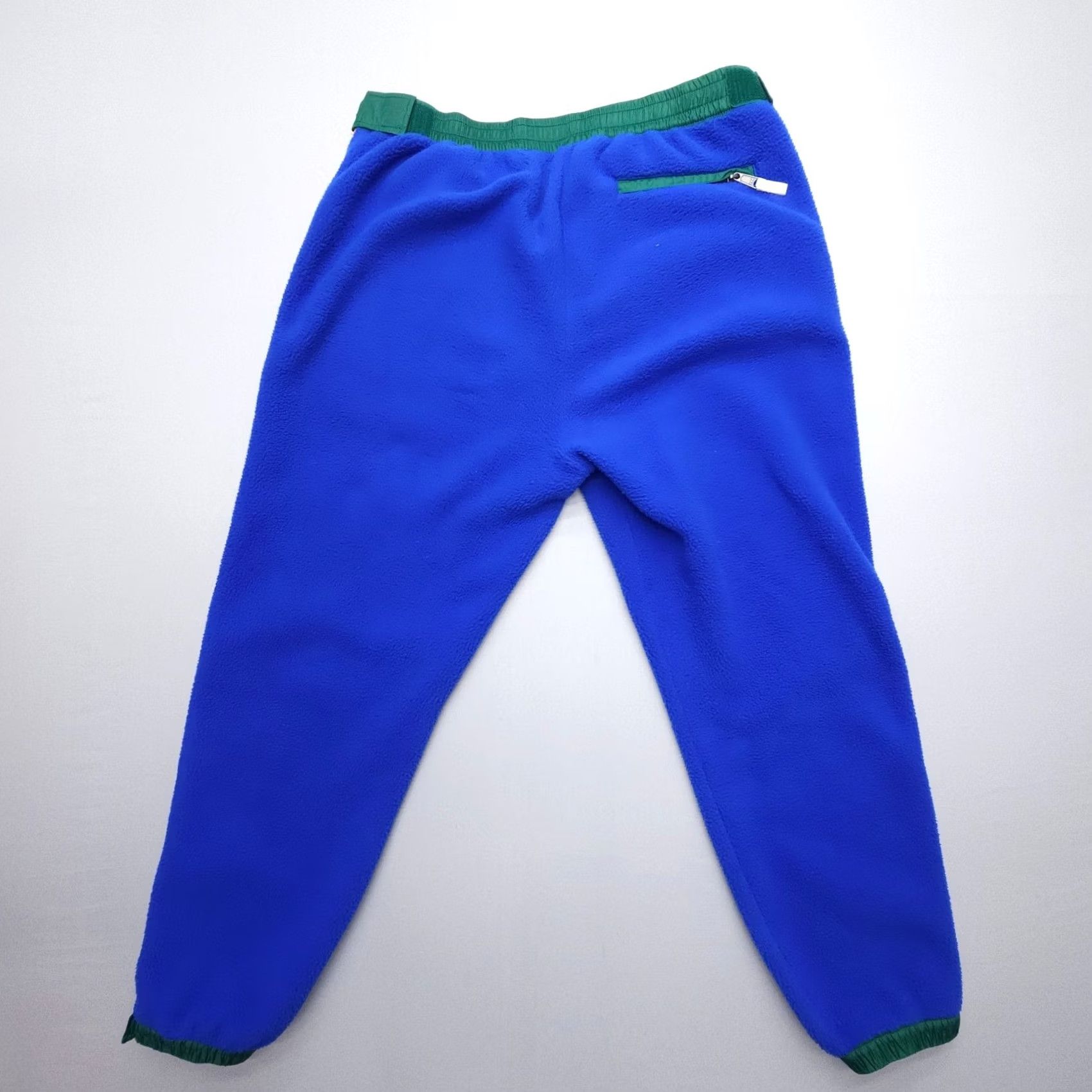 The North Face The North Face Colour Block Fleece Joggers Womens XL Blue Retro Teddy Camp Hike Size 29" - 2 Thumbnail