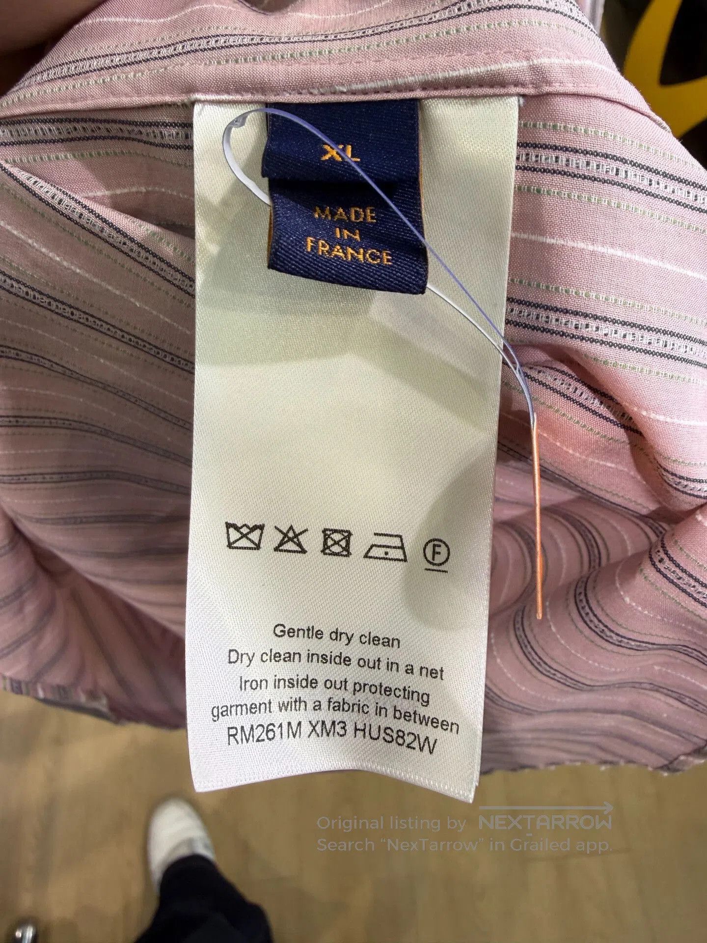 Louis Vuitton Louis Vuitton SS26 Striped Logo Embroidered Longsleeve. Size US XL / EU 56 / 4 - 4 Thumbnail