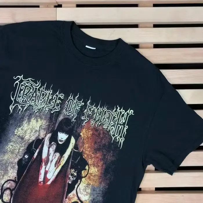 Band Tees × Vintage T Shirt Vintage Cradle Filth Cruelty HOWLING STARS Size M Size US M / EU 48-50 / 2 - 2 Thumbnail