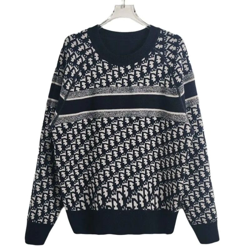 Dior Dior Colorblock Cashmere Blend Pullover Sweater 0089 Size M / US 6-8 / IT 42-44 - 1 Thumbnail