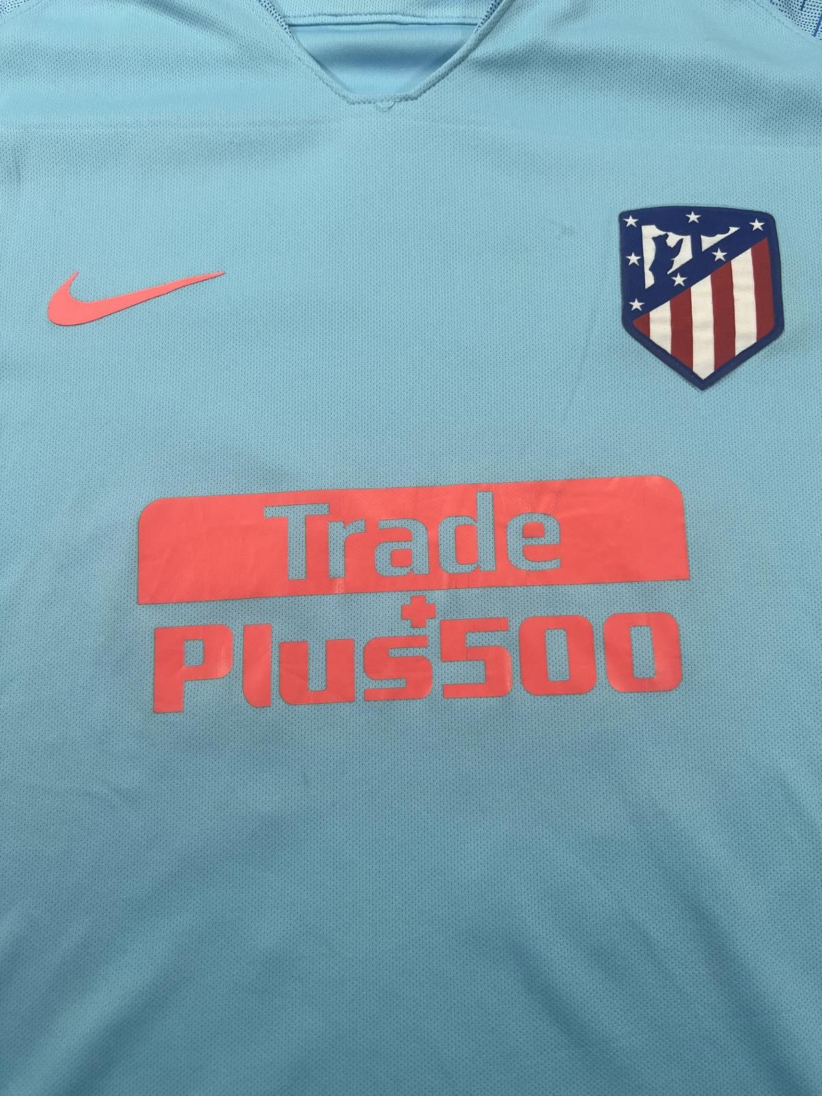 Nike Atletico Madrid Soccer Jersey Light Blue Size Medium Size US XL / EU 56 / 4 - 2 Thumbnail