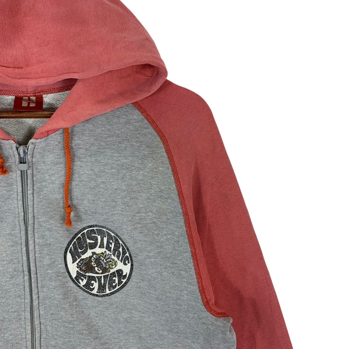 Hysteric Glamour VINTAGE HYSTERIC GLAMOUR PUNK DESIGN HOOD ZIPPER SWEATER Size US M / EU 48-50 / 2 - 5 Thumbnail