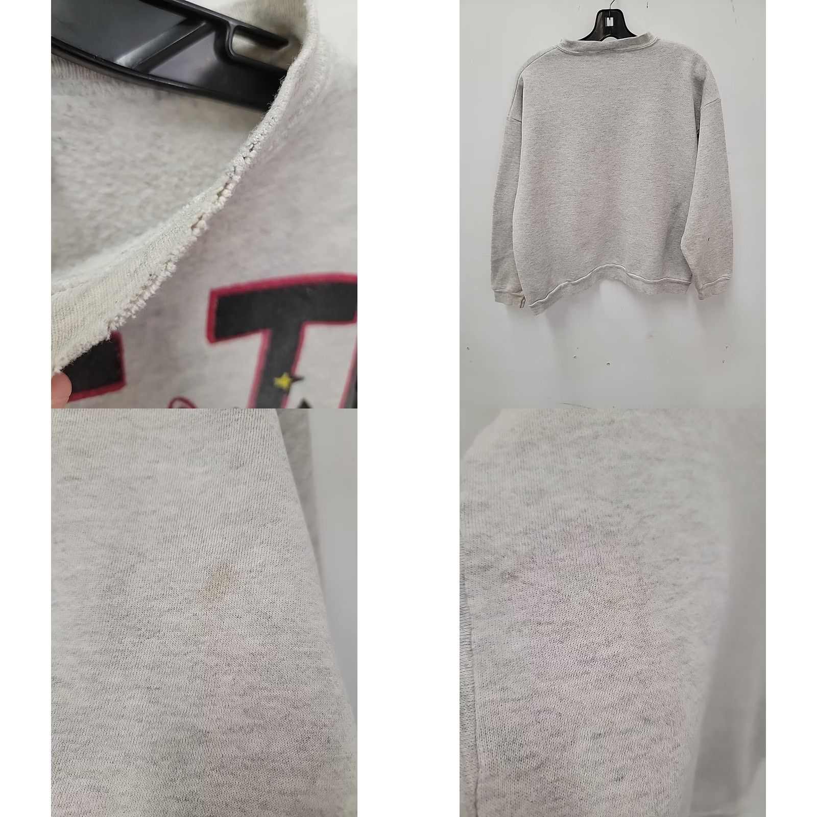 Vintage VINTAGE Looney Tunes “It's A Rookie Thing” Crewneck Sweatshirt Mens L White 90s Pullover Size US L / EU 52-54 / 3 - 9 Thumbnail