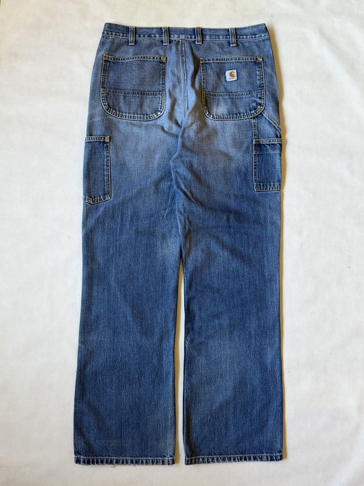 Carhartt Carhartt Double Knee Front Logger Jeans Carpenter Vintage Size US 36 / EU 52 - 2 Thumbnail