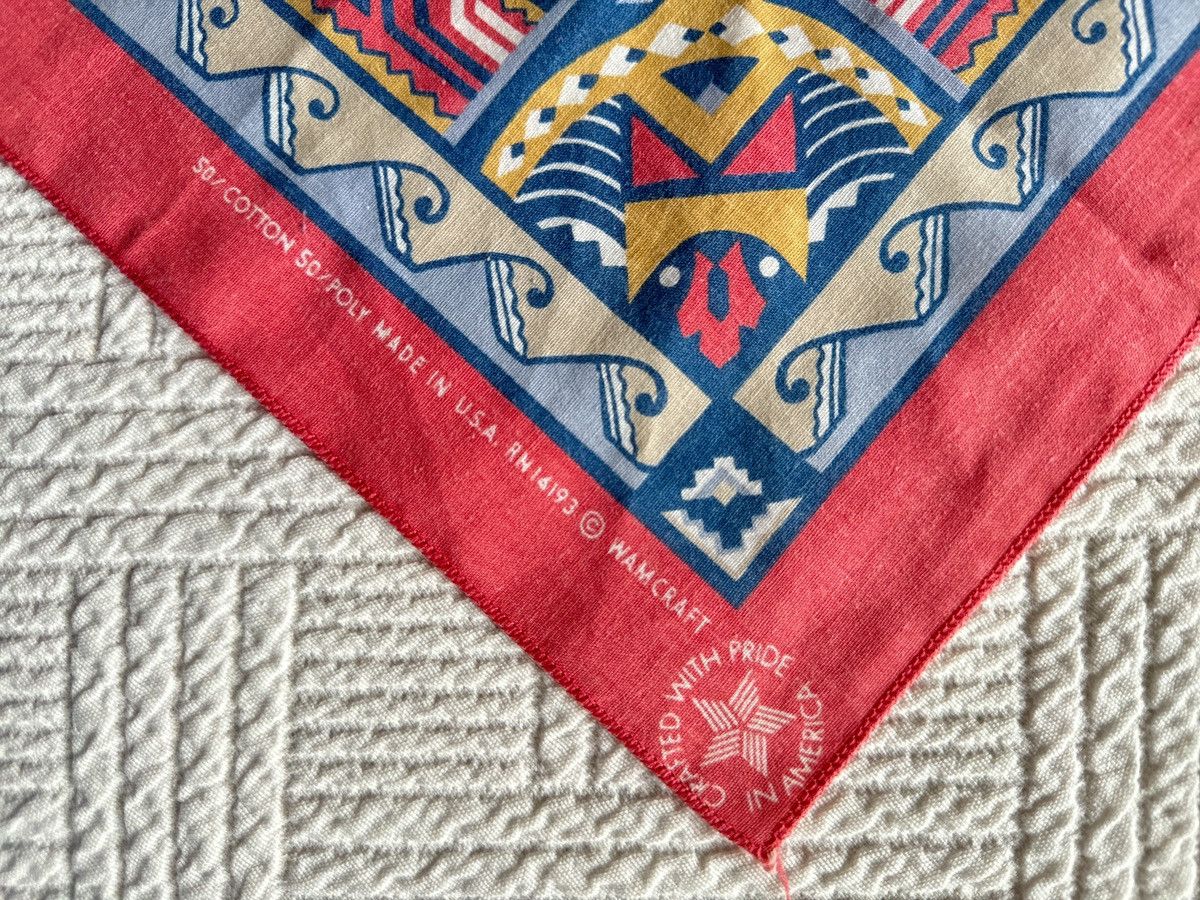 Vintage Wamcraft red vintage scarf bandana pride Size ONE SIZE - 2 Thumbnail
