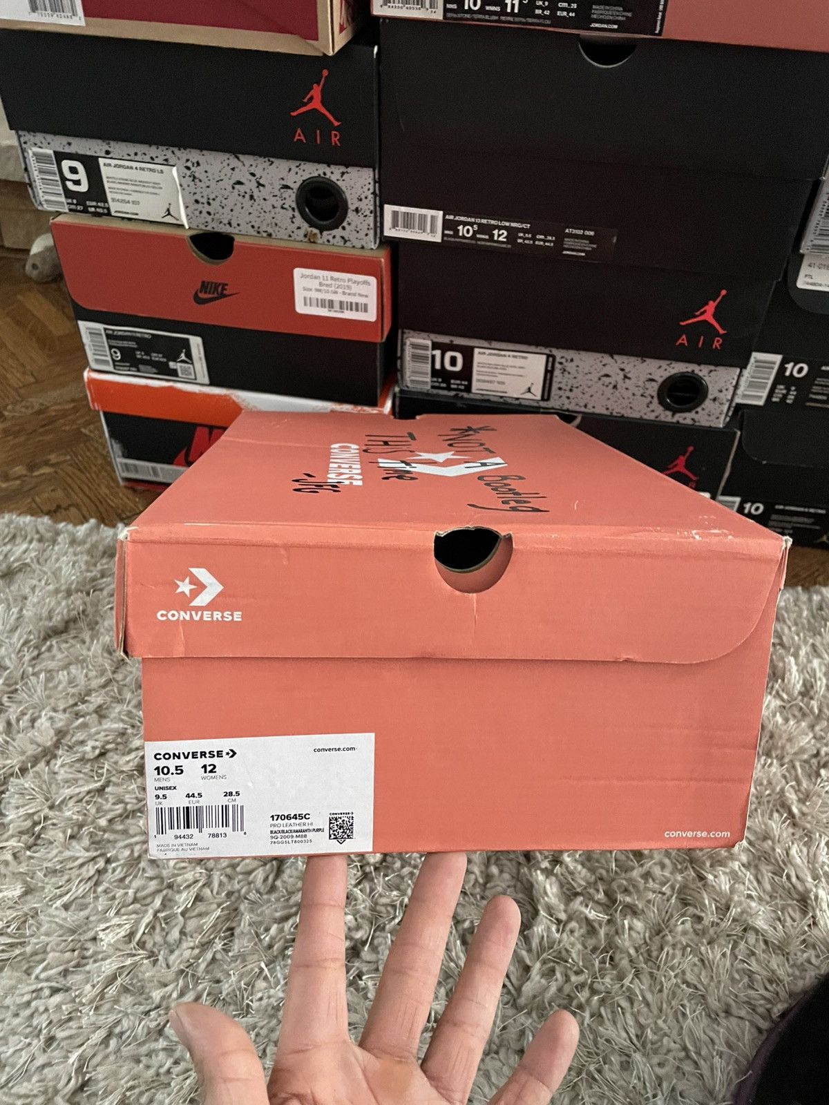 Joe Freshgoods Joe Freshgoods x Converse Pro Leather Size US 10.5 / EU 43-44 - 10 Thumbnail