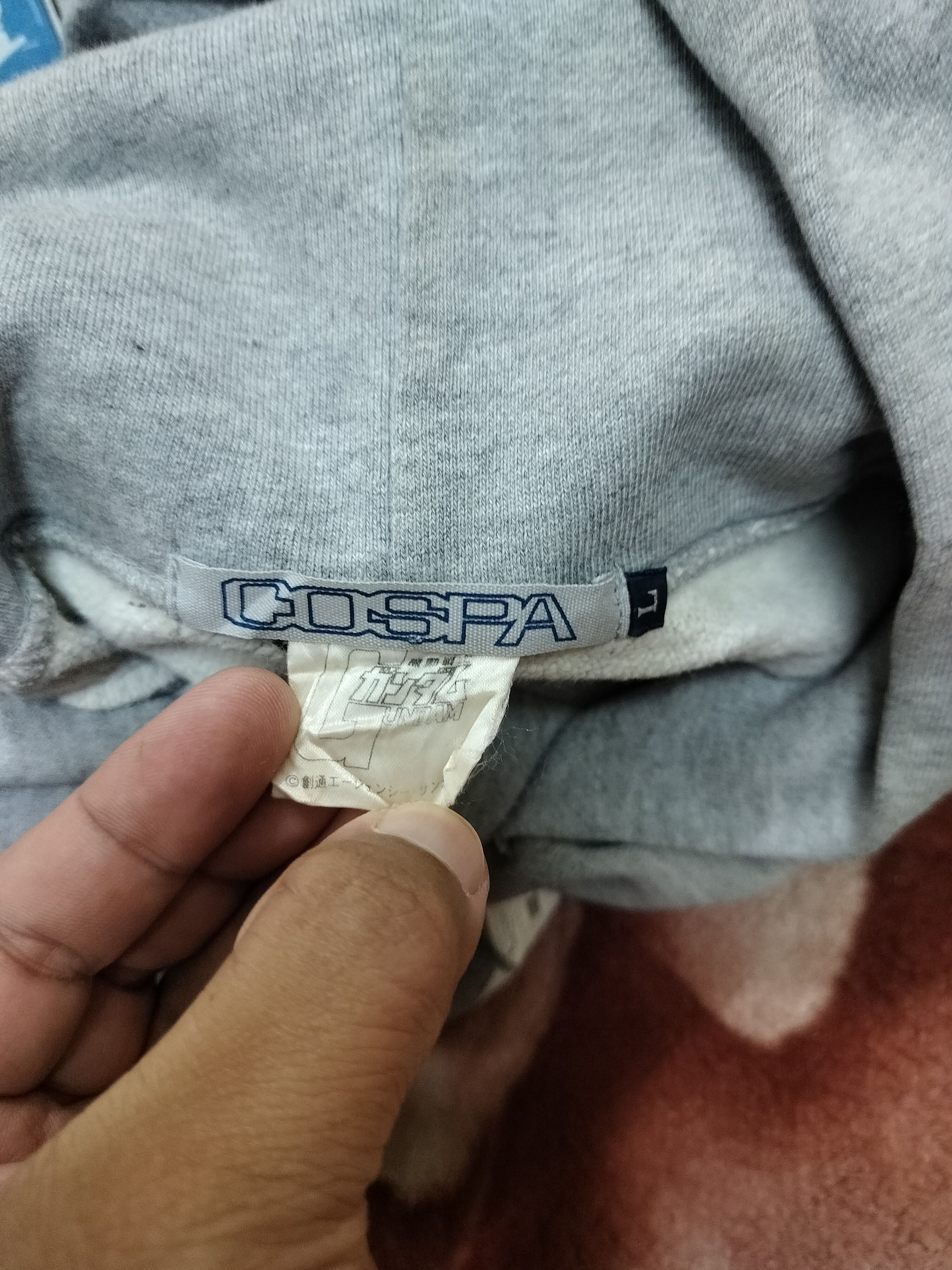 Vintage Vintage Mobile suit Gundam RX-78-2 Hoodies by Cospa Size US L / EU 52-54 / 3 - 9 Thumbnail