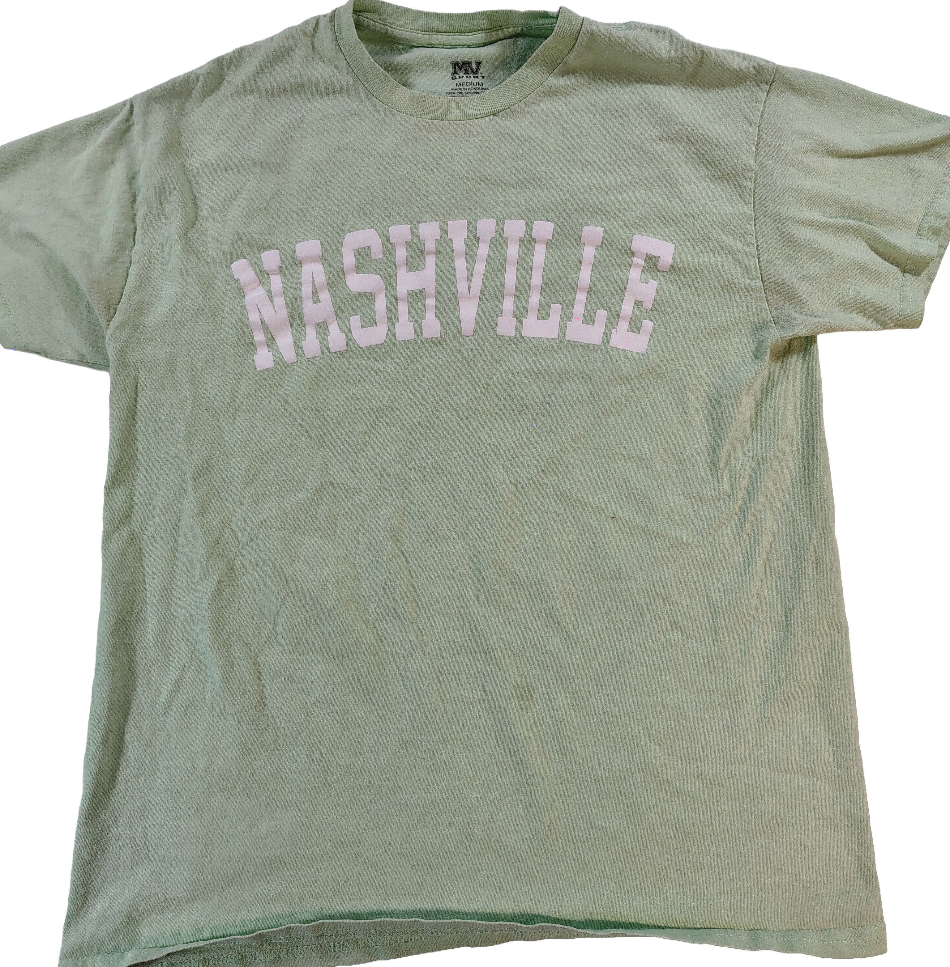 Other Women's Mint Green MV Sport Nashville Logo Graphic T-Shirt Size M / US 6-8 / IT 42-44 - 1 Thumbnail