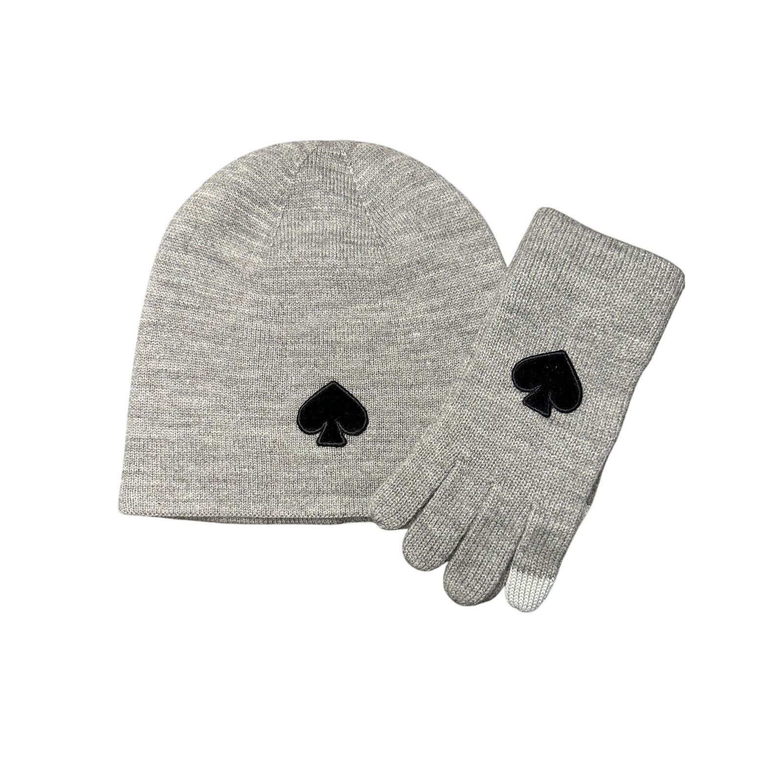 Kate Spade Kate Spade New York Flocked Beanie & Glove Set Size ONE SIZE - 1 Thumbnail