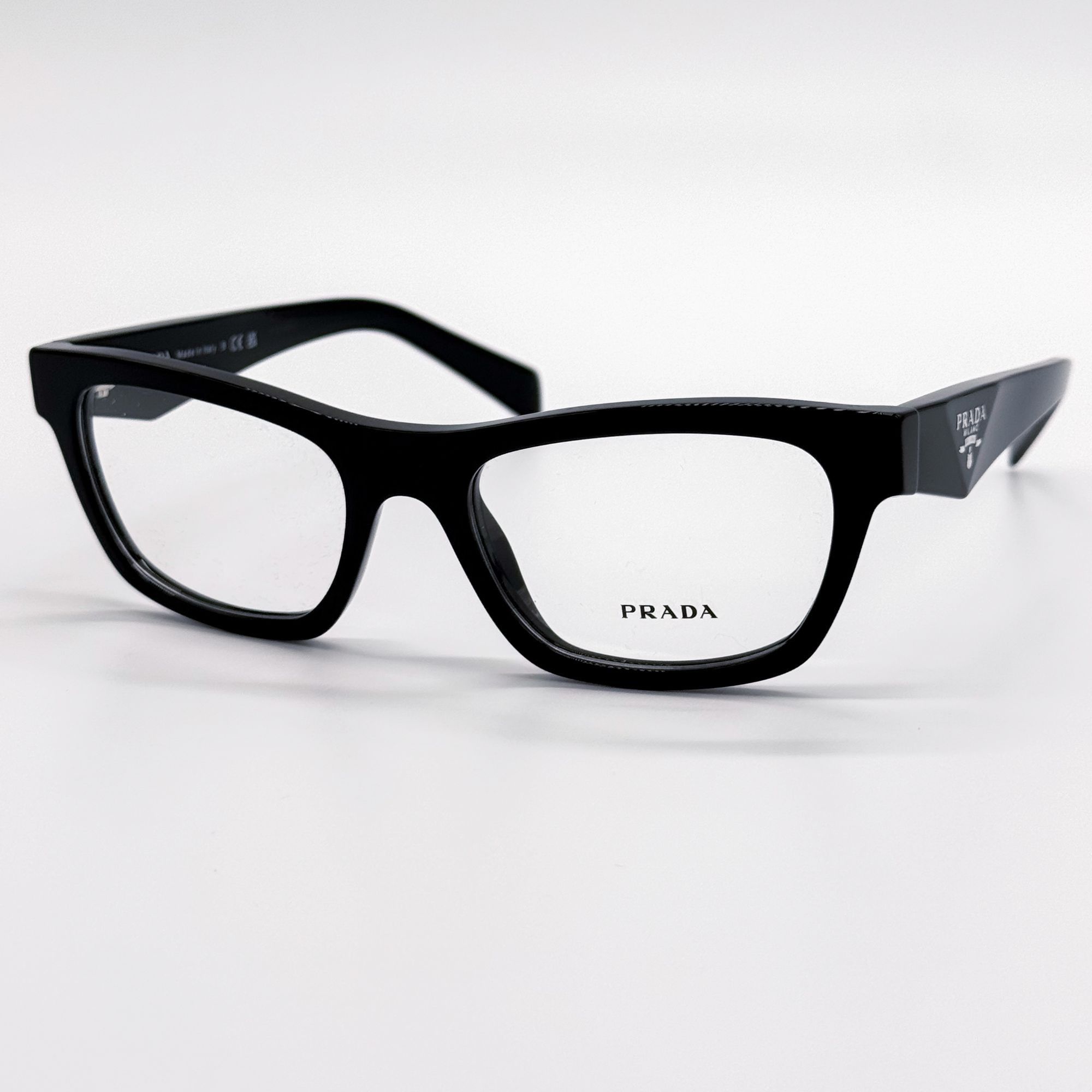 Prada NEW PRADA EYEGLASSES PRB01V 16K1O1 BLACK MEN PR B01V 16K1O1 Size ONE SIZE - 2 Thumbnail