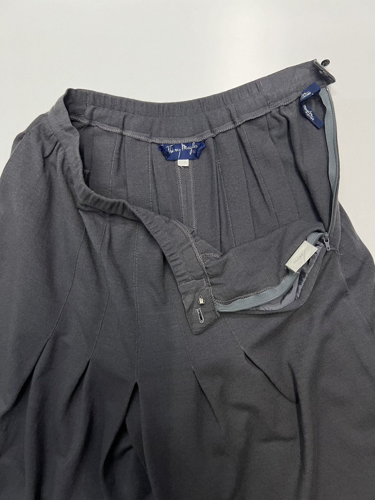 Thierry Mugler 🔥THIERRY MUGLER EDITION SKIRT PANTS SIZE 26-28 Size 28" / US 6 / IT 42 - 6 Thumbnail