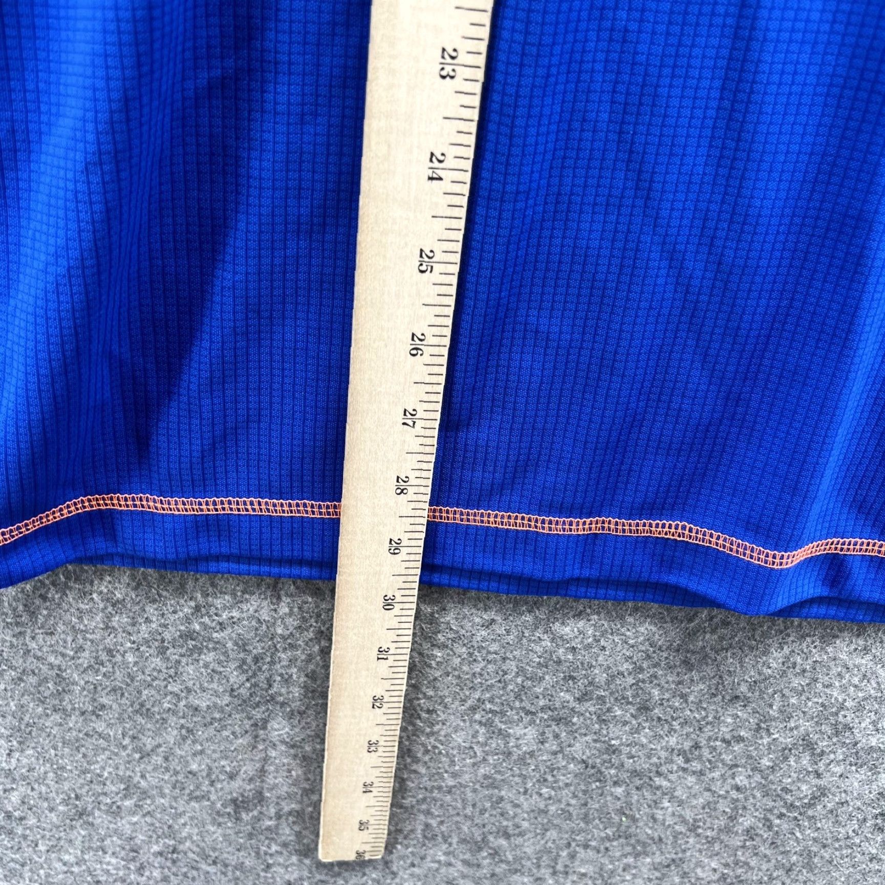 Vintage Reel Legends Shirt Men Large Blue Orange Polyester Crewneck Knit Performance Size US L / EU 52-54 / 3 - 4 Thumbnail