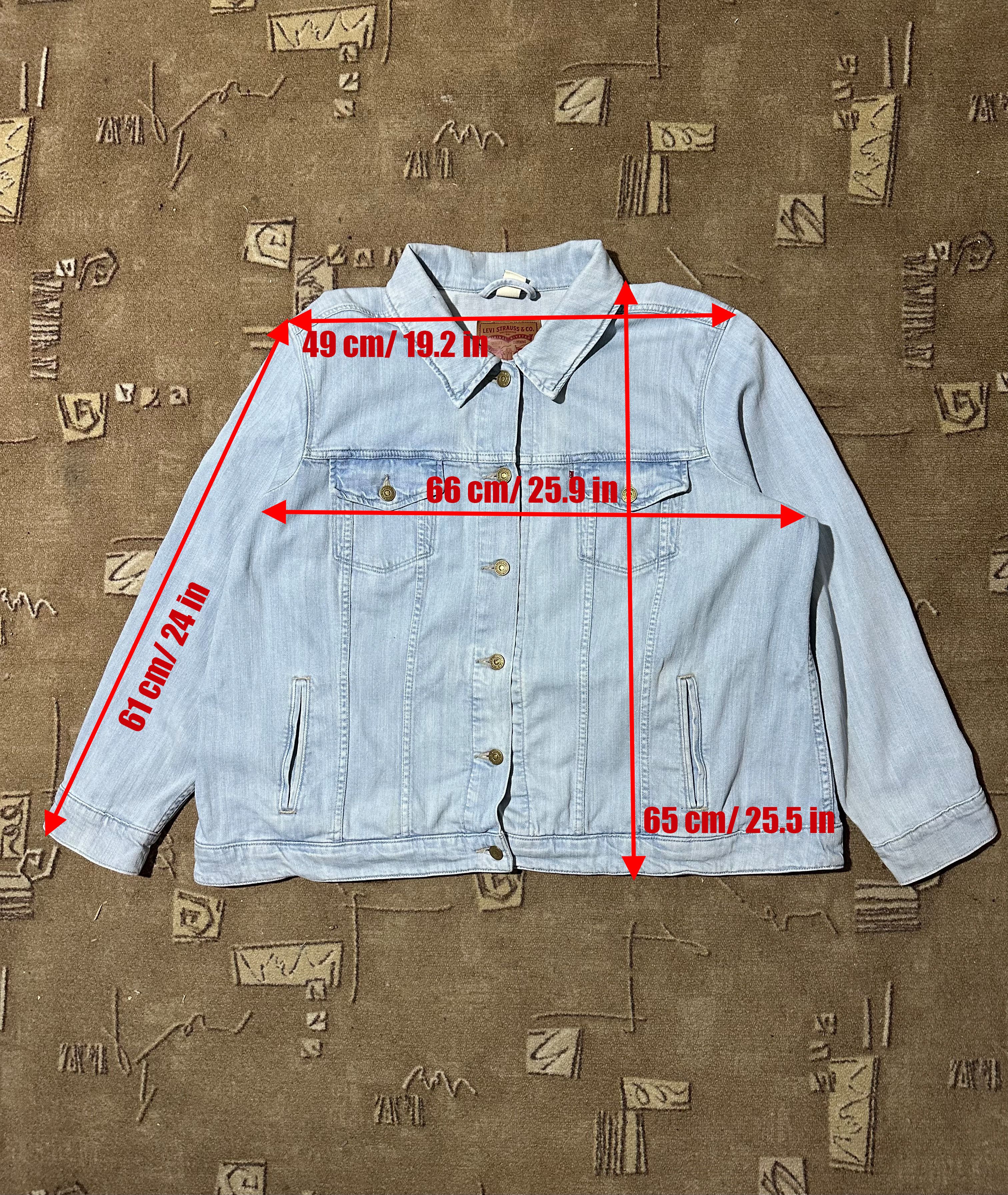 Levi's × Vintage Vintage Levis Denim Jacket woomen Size XL / US 12-14 / IT 48-50 - 2 Thumbnail
