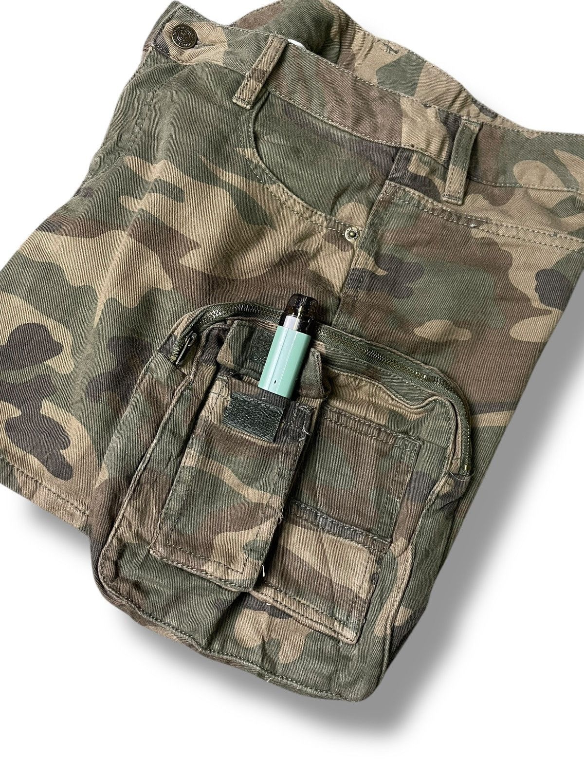 Japanese Brand × Vintage Girls Magic Camouflage Mini Skirts (53) Size 27" / US 4 / IT 40 - 5 Thumbnail