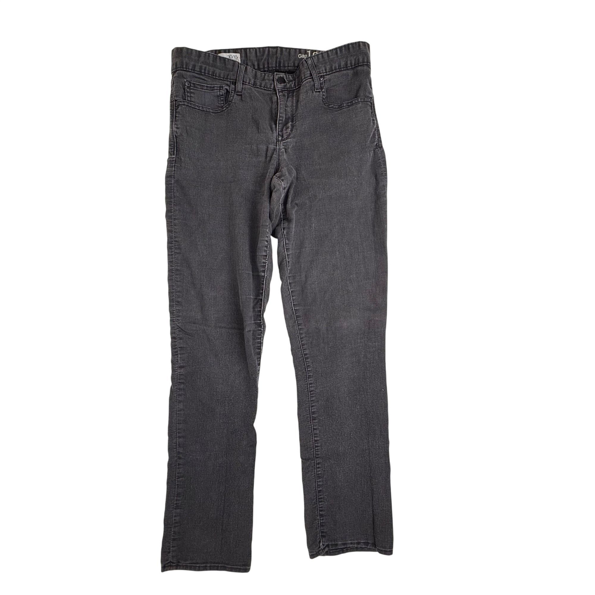 Gap Gap 1969 Women's Real Straight Gray-Wash Jeans Denim Size 30 Size 32" / US 10 / IT 46 - 1 Thumbnail