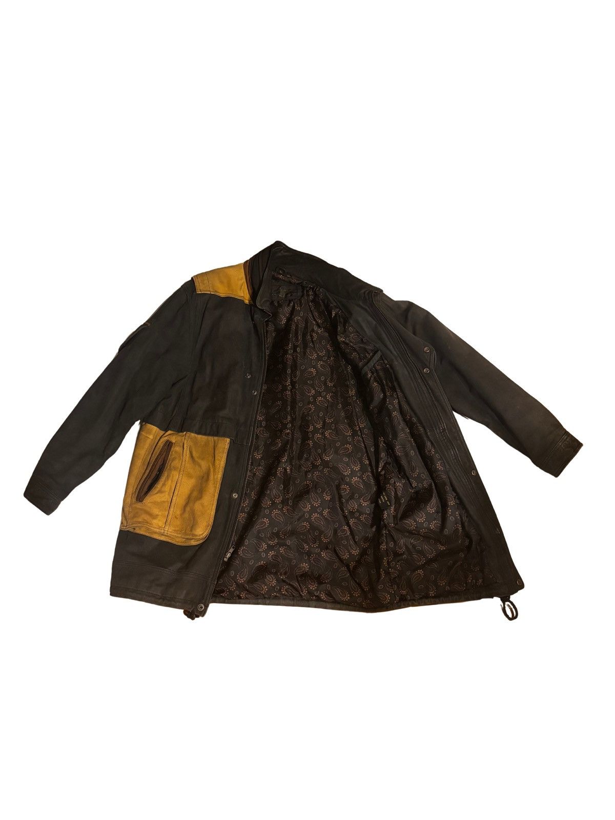 Other Men’s vintage genuine leather Jacket.mj4040 Size US L / EU 52-54 / 3 - 8 Thumbnail