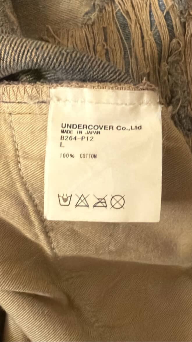 Undercover 04 Undercover 68 red yarn denim SOLD Size US 33 - 7 Thumbnail