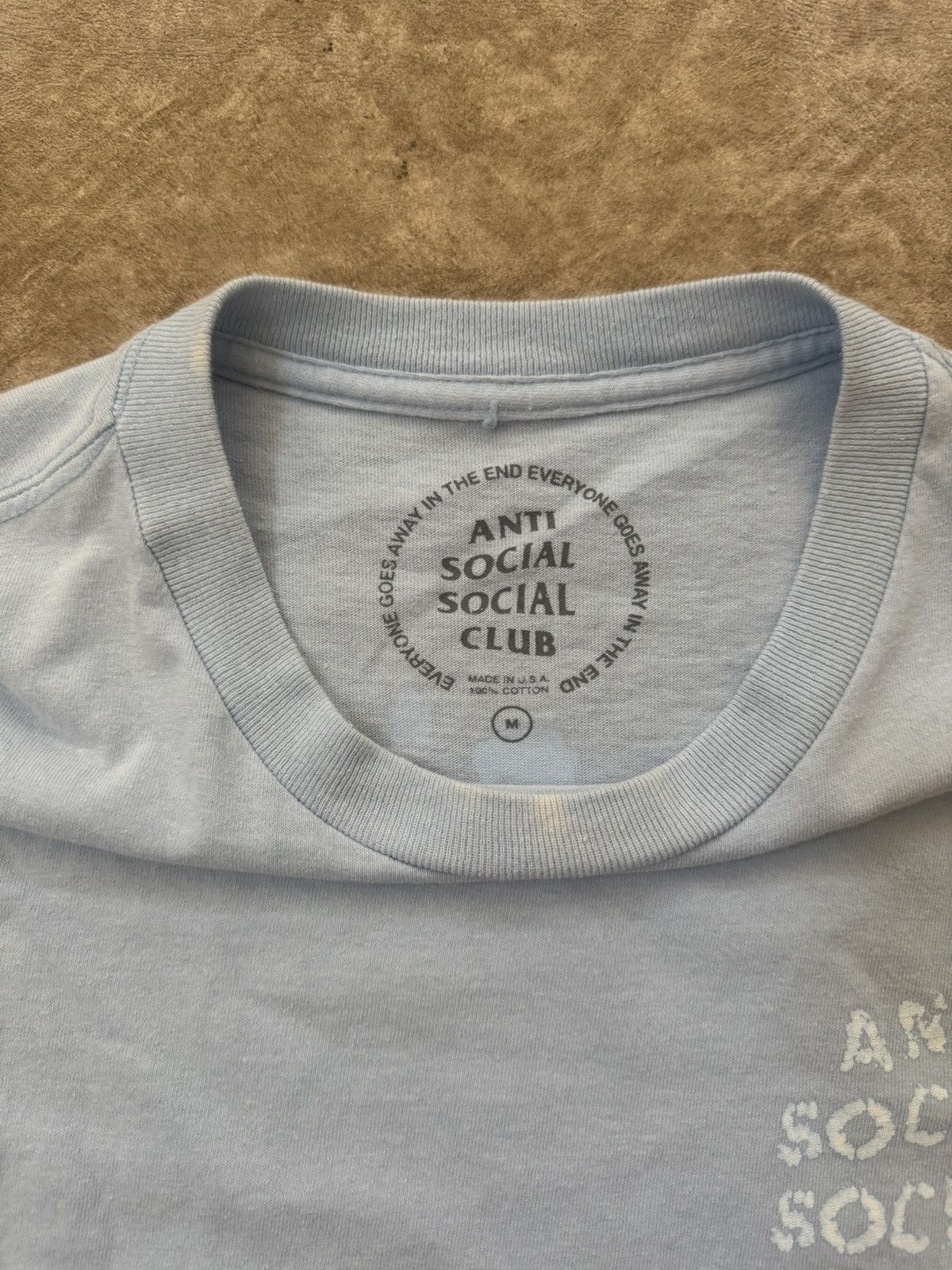 Anti Social Social Club Anti Social Social Club Tee Size US M / EU 48-50 / 2 - 3 Thumbnail