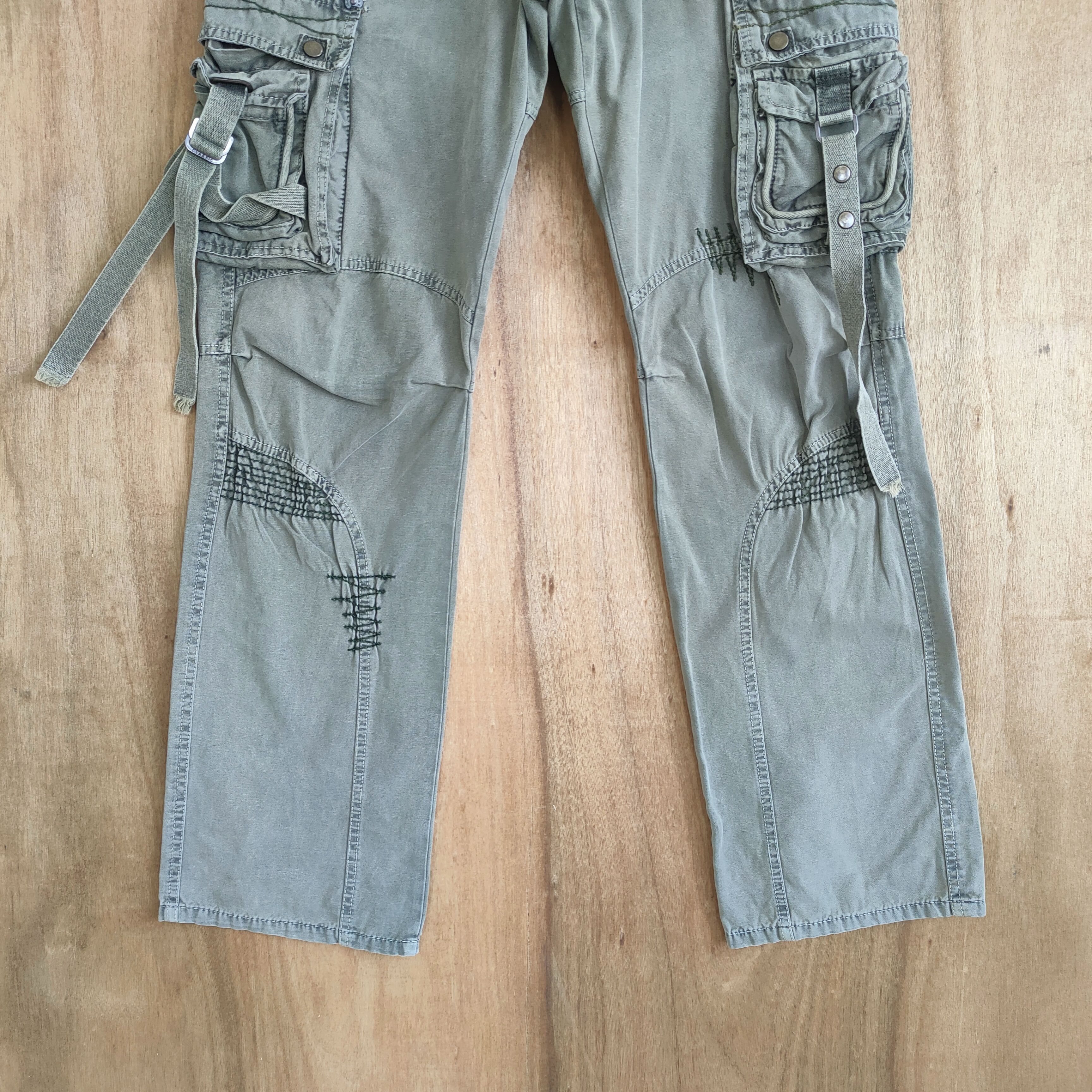 Japanese Brand VINTAGE JAPANESE BONDAGE CARGO PANTS Size US 32 / EU 48 - 3 Thumbnail