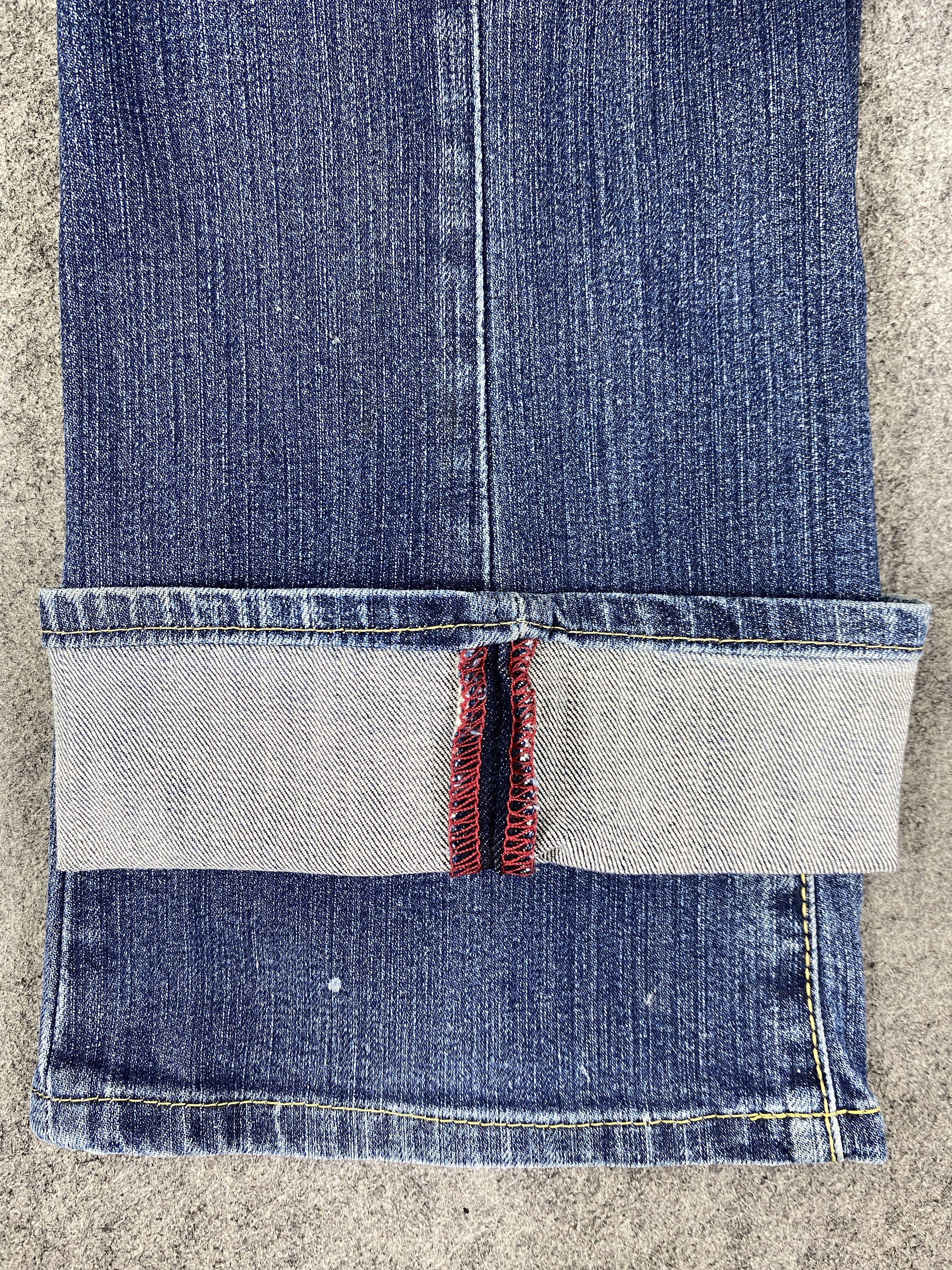 Japanese Brand Vintage Edwin 503 Flare Boot Cut Jeans 33x29.5 - JN3274 Size US 33 - 10 Thumbnail
