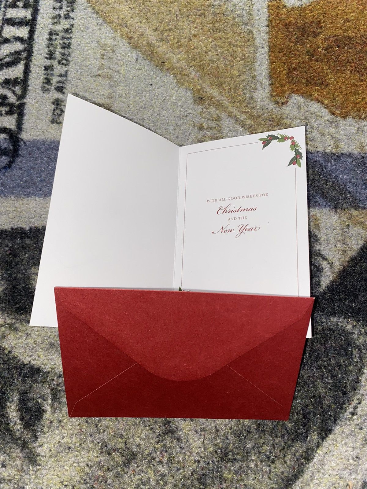 Kith KITH KITHMAS HOLIDAY CARD (WITH ENVELOPE) Size ONE SIZE - 2 Thumbnail