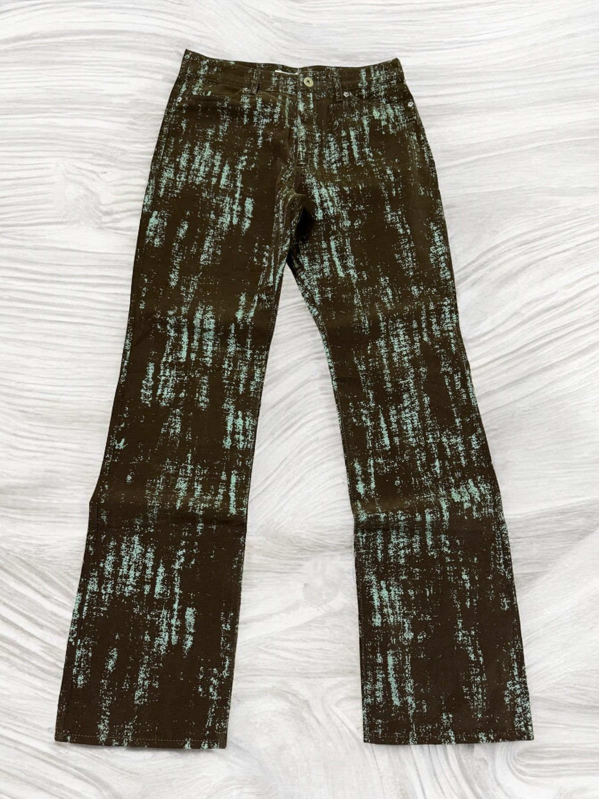 Hysteric Glamour × Japanese Brand LETITIA VELVET MATRIX INSPIRED RARE PANTS Size US 27 - 1 Thumbnail