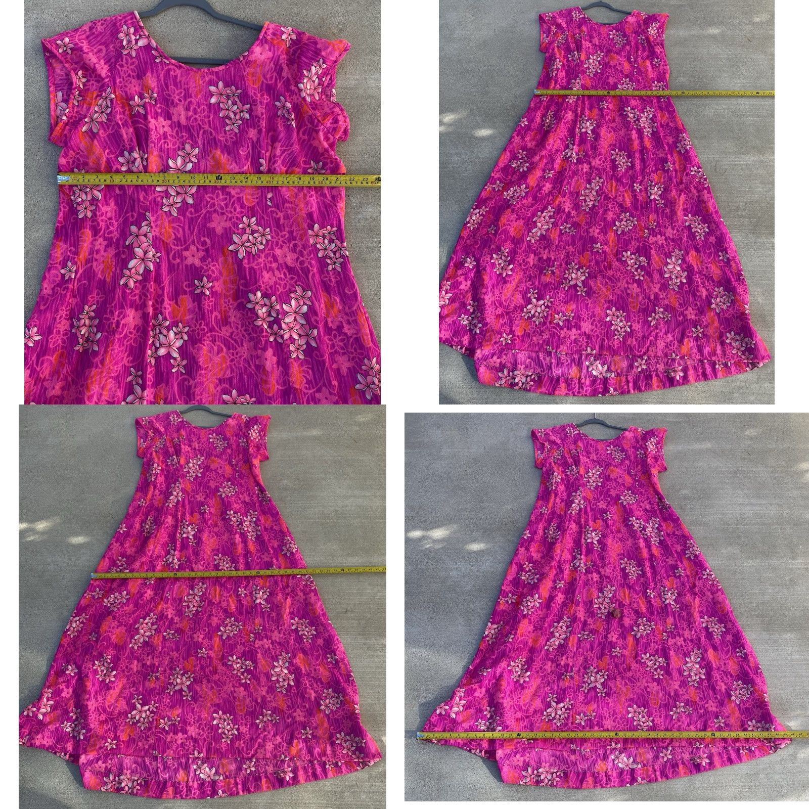 Vintage VINTAGE Paradise Hawaii Made In Honolulu Hawaiian Dress Pink Aloha Hawaii XXXL Size XXL / US 16-18 / IT 52-54 - 10 Thumbnail