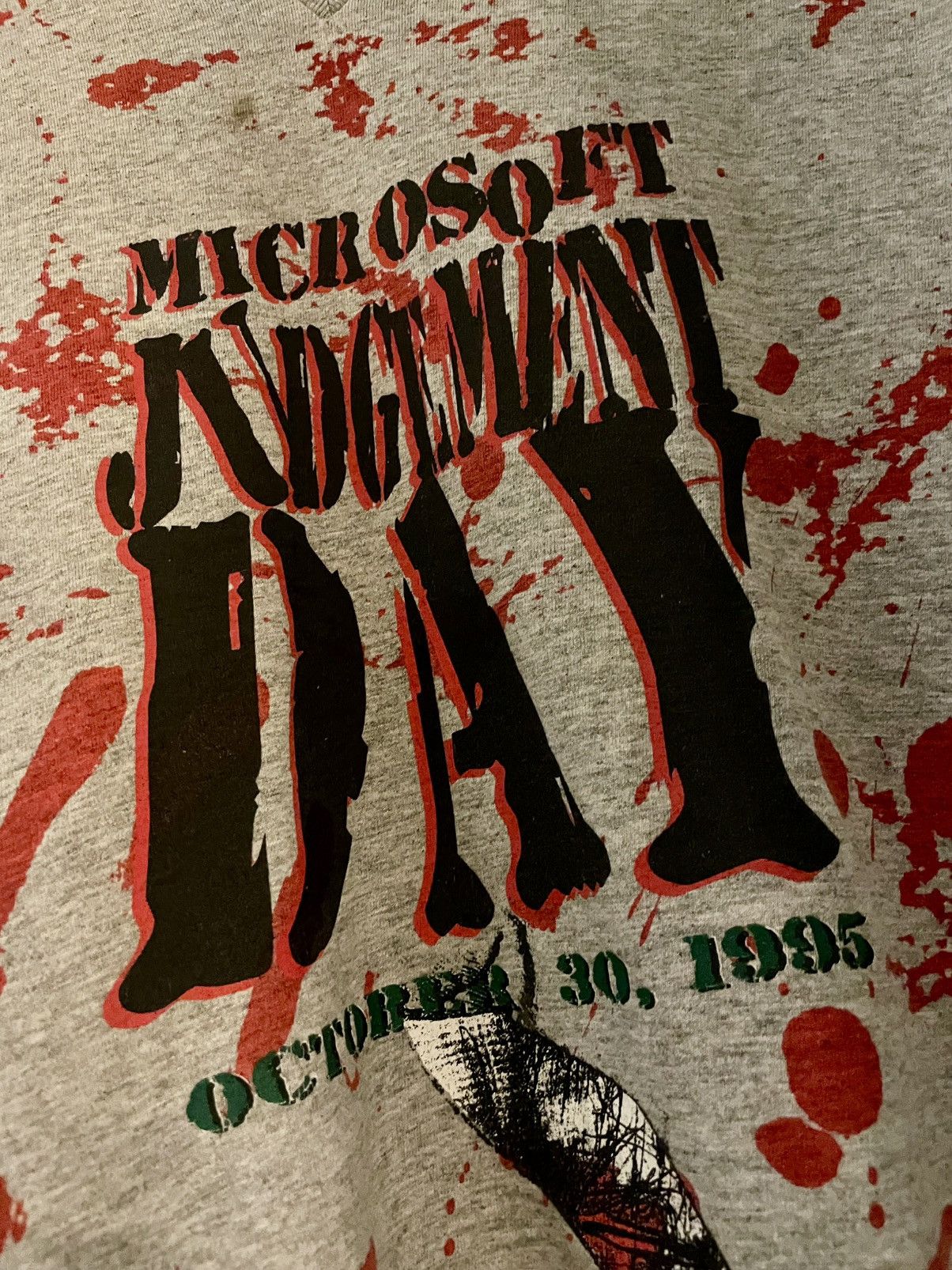 Vintage Vintage MICROSOFT dos to windows historical day shirt XXL Size US L / EU 52-54 / 3 - 2 Thumbnail
