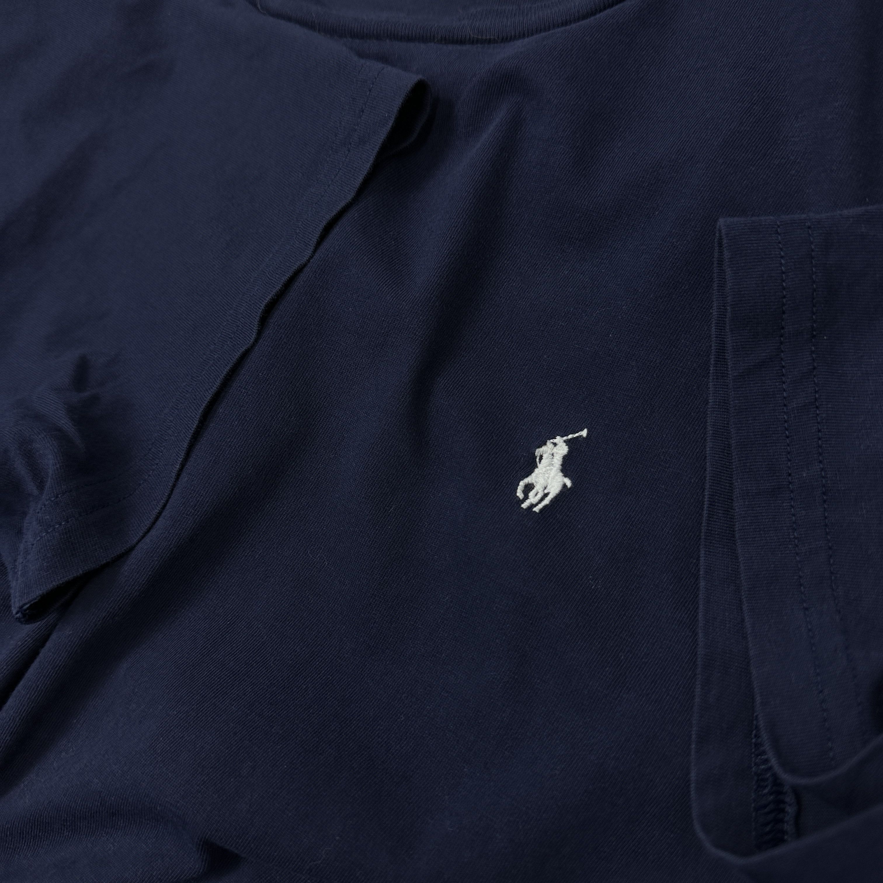 Polo Ralph Lauren Vintage Preppy Sporty Navy Polo Ralph Lauren T-shirt Y2K Size US L / EU 52-54 / 3 - 6 Thumbnail