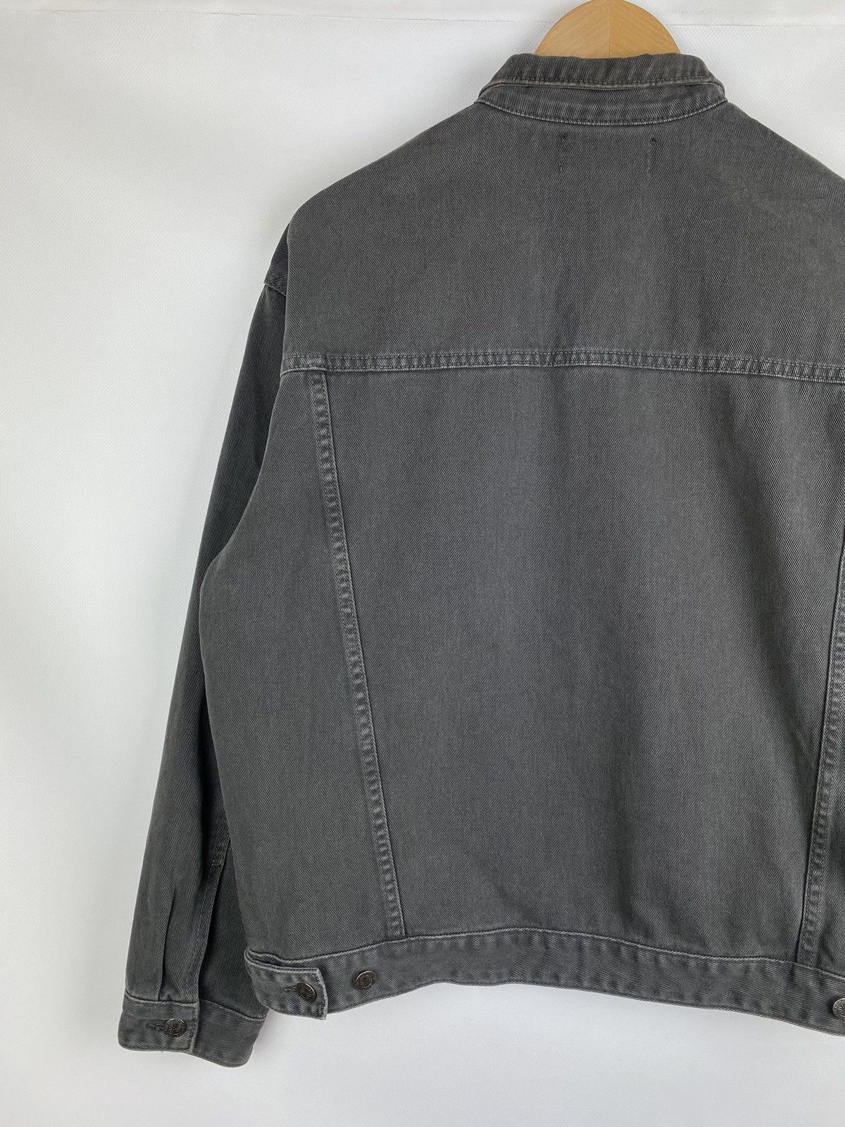 Represent Clo. Represent Clo. Spread collar men’s smoke denim jacket size L Size US L / EU 52-54 / 3 - 15 Thumbnail