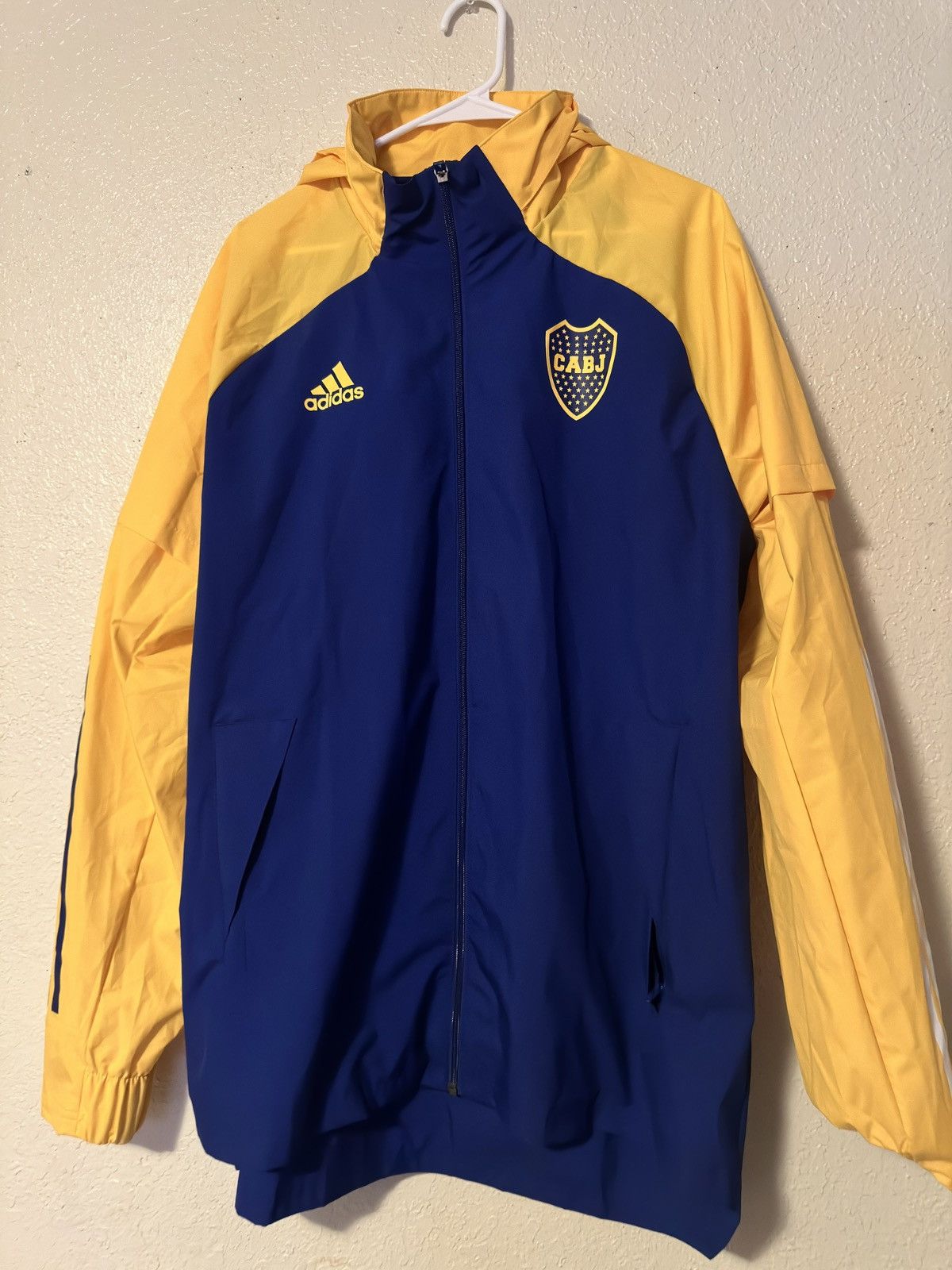 Adidas Adidas Boca Jrs Jacket Size US L / EU 52-54 / 3 - 6 Thumbnail
