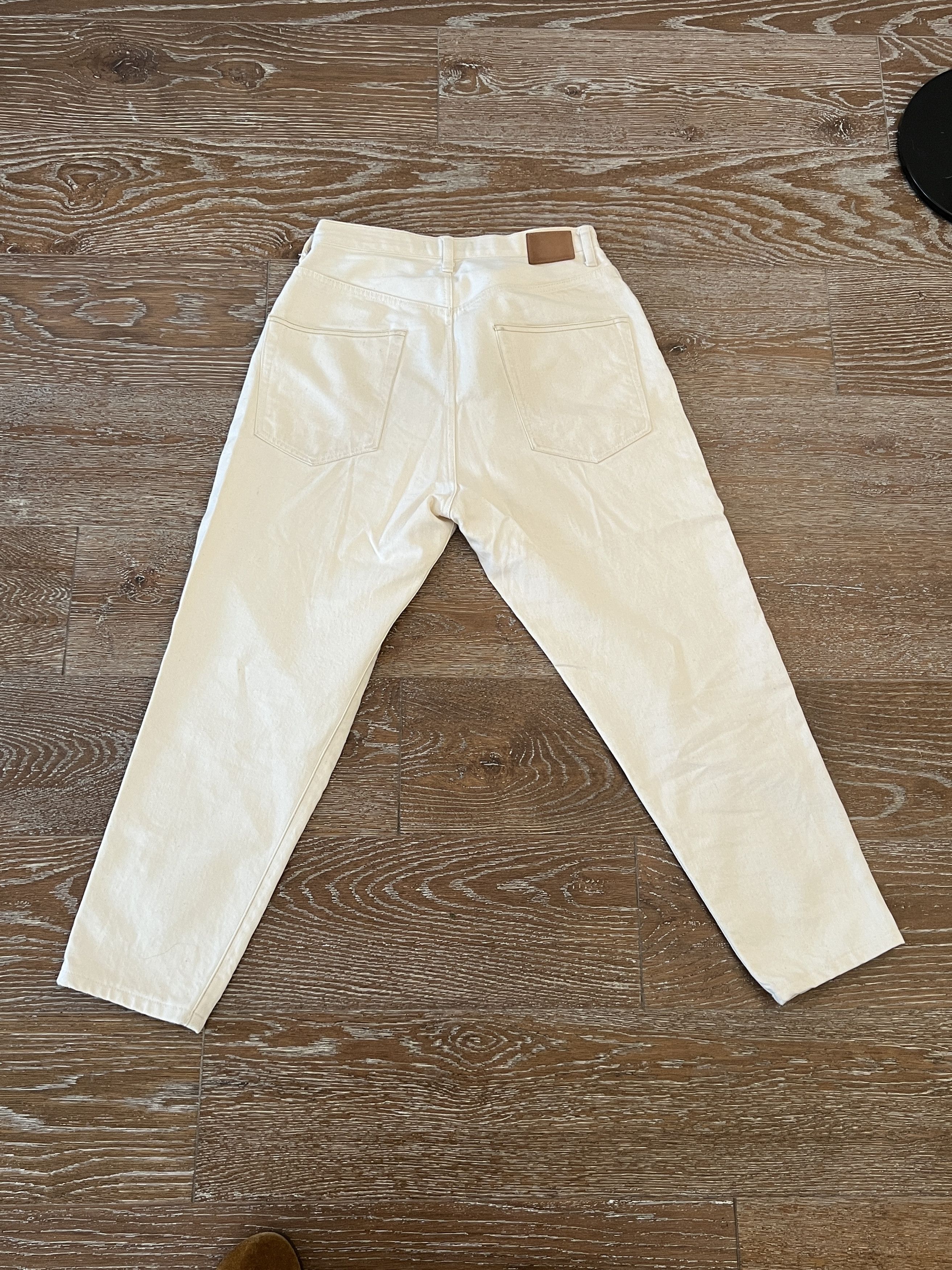 HATSKI Loose Tapered Denim (Washi) in Ecru Size US 30 / EU 46 - 3 Thumbnail