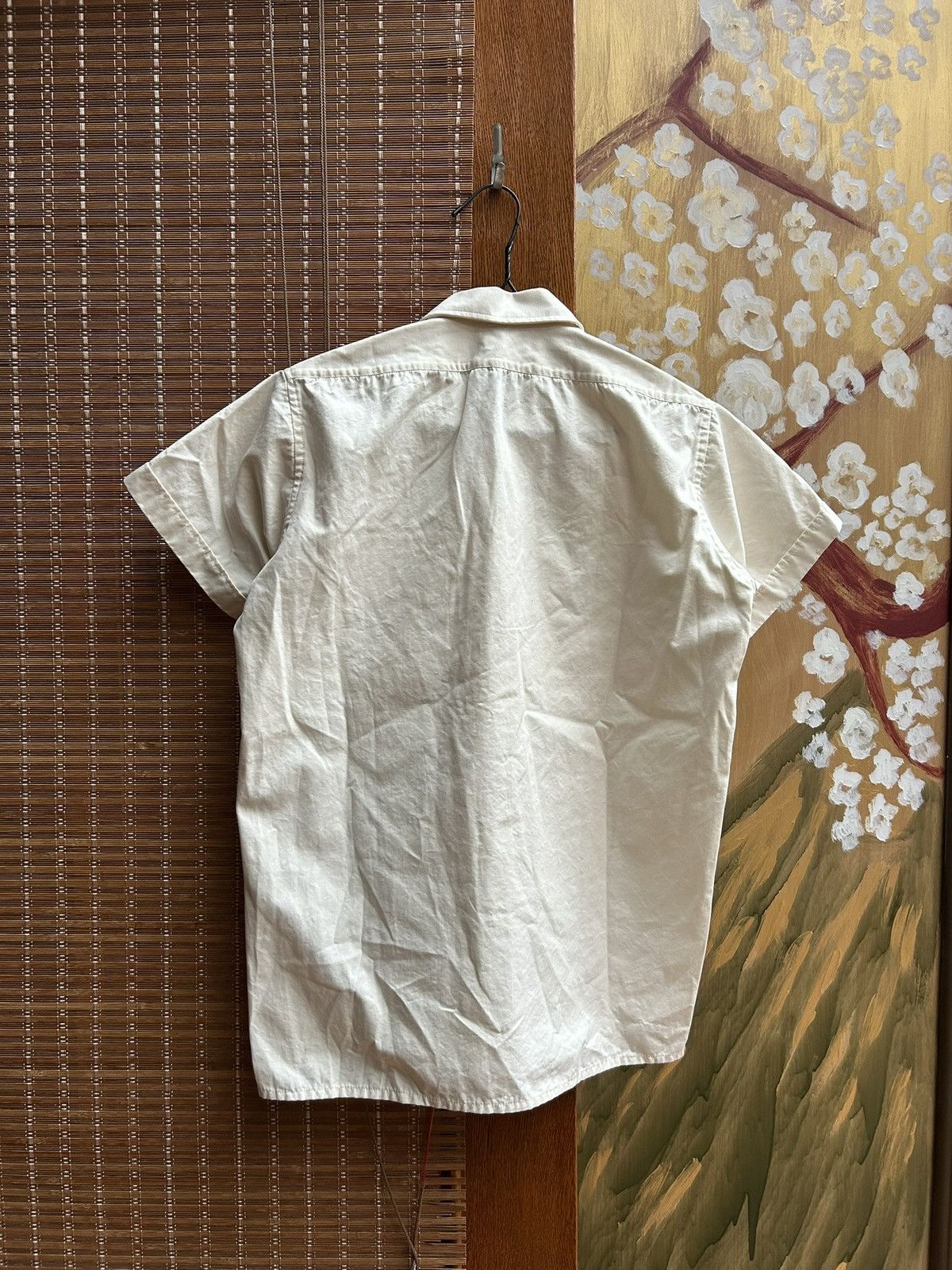 Vintage 50s Ernst Brendler Khaki Cotton Work Service German 37/36 Size US S / EU 44-46 / 1 - 2 Thumbnail
