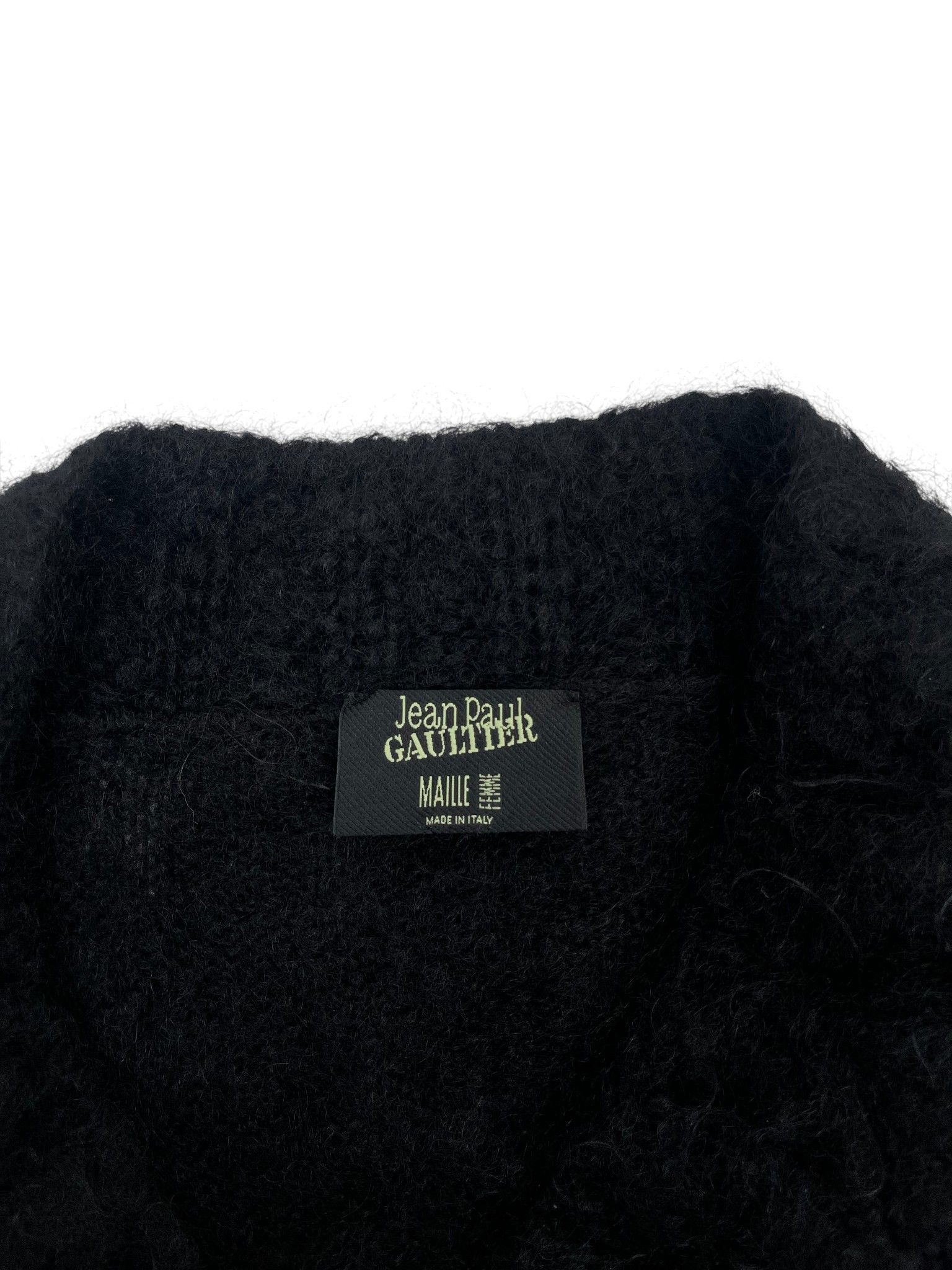 Jean Paul Gaultier Jean Paul Gaultier 2000's Knit Angora Distressed Sweater Size M / US 6-8 / IT 42-44 - 9 Thumbnail