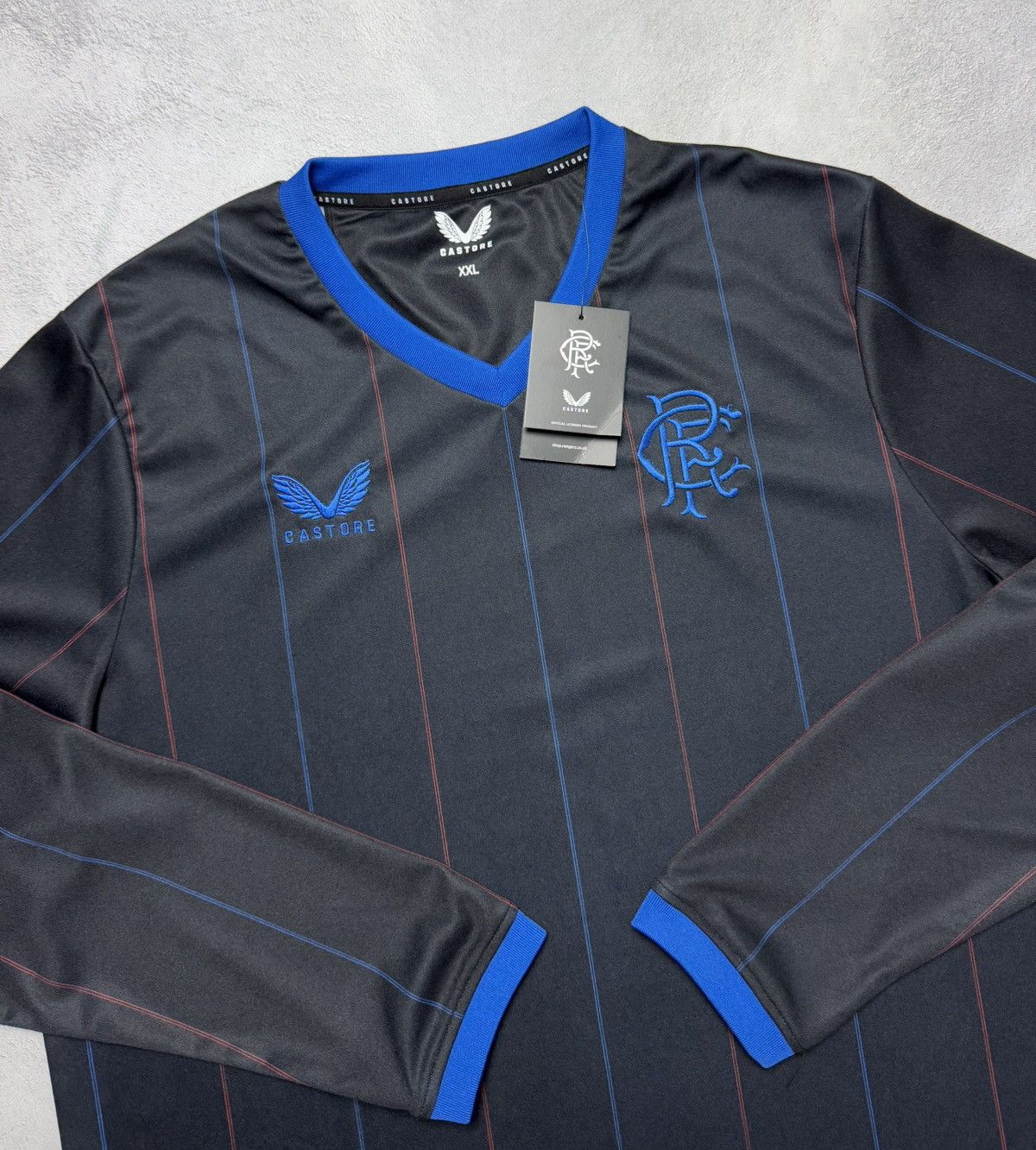 Castore Glasgow Rangers 2022 2023 Football Shirt Jersey Castore Size US XXL / EU 58 / 5 - 3 Thumbnail