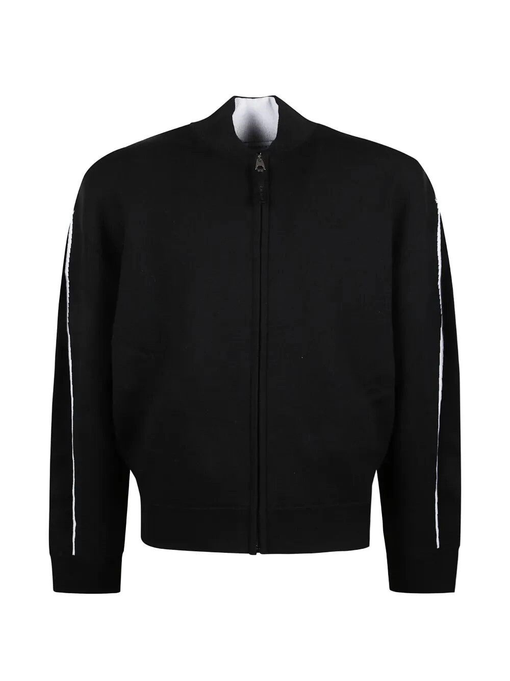 `Couture` Seam Zipped Cardigan