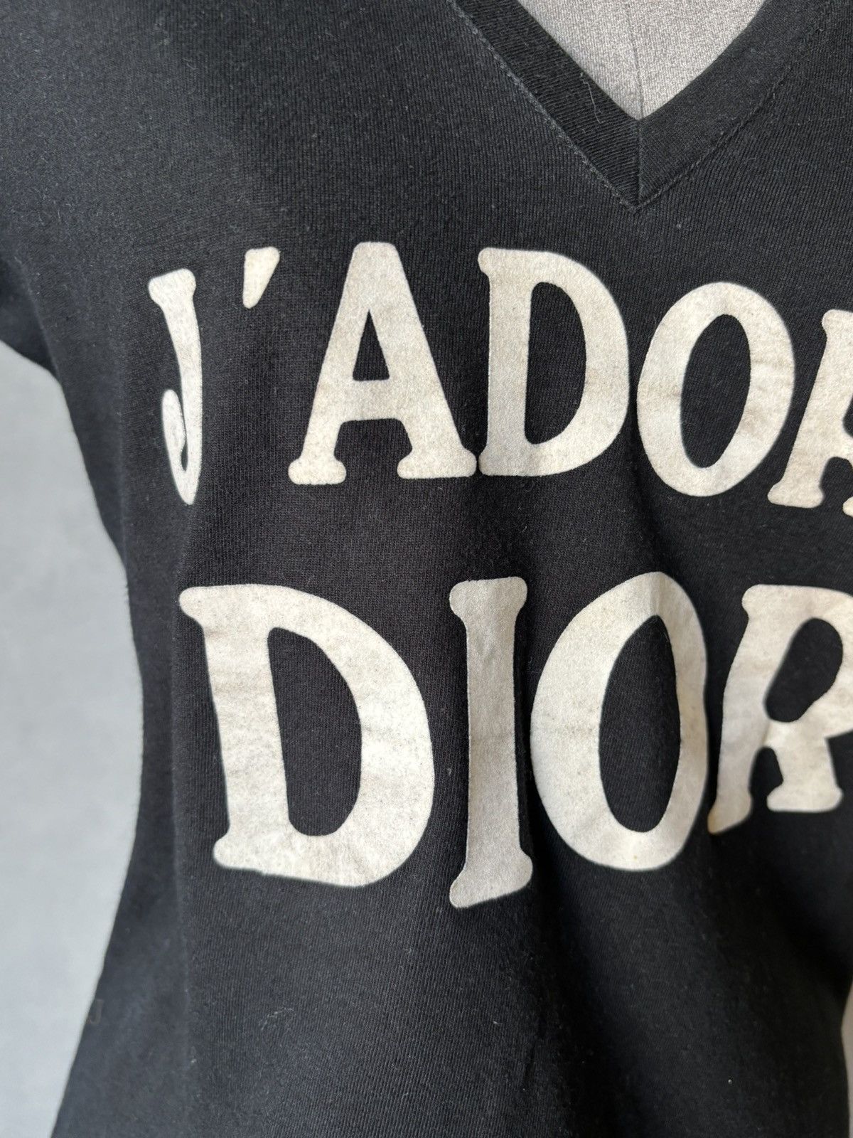 Dior Christian Dior Black “J’Adore Dior” T-Shirt, circa 2000s Size S / US 4 / IT 40 - 3 Thumbnail
